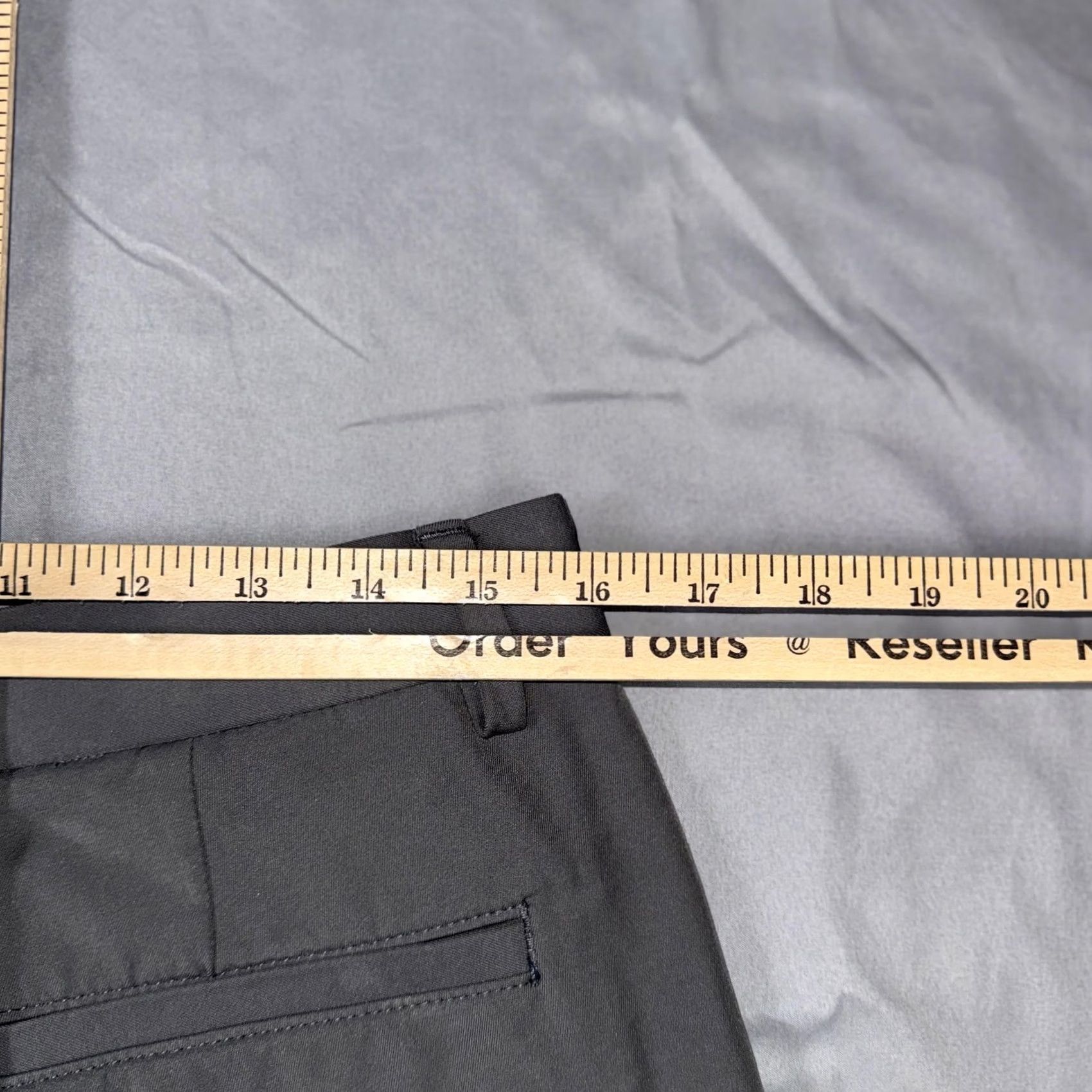 Ralph Lauren Lauren Ralph Lauren Pants Mens 34x30 Gray Microfiber Chino Regular Fit Casual Pants Size US 34 / EU 50 - 7 Thumbnail