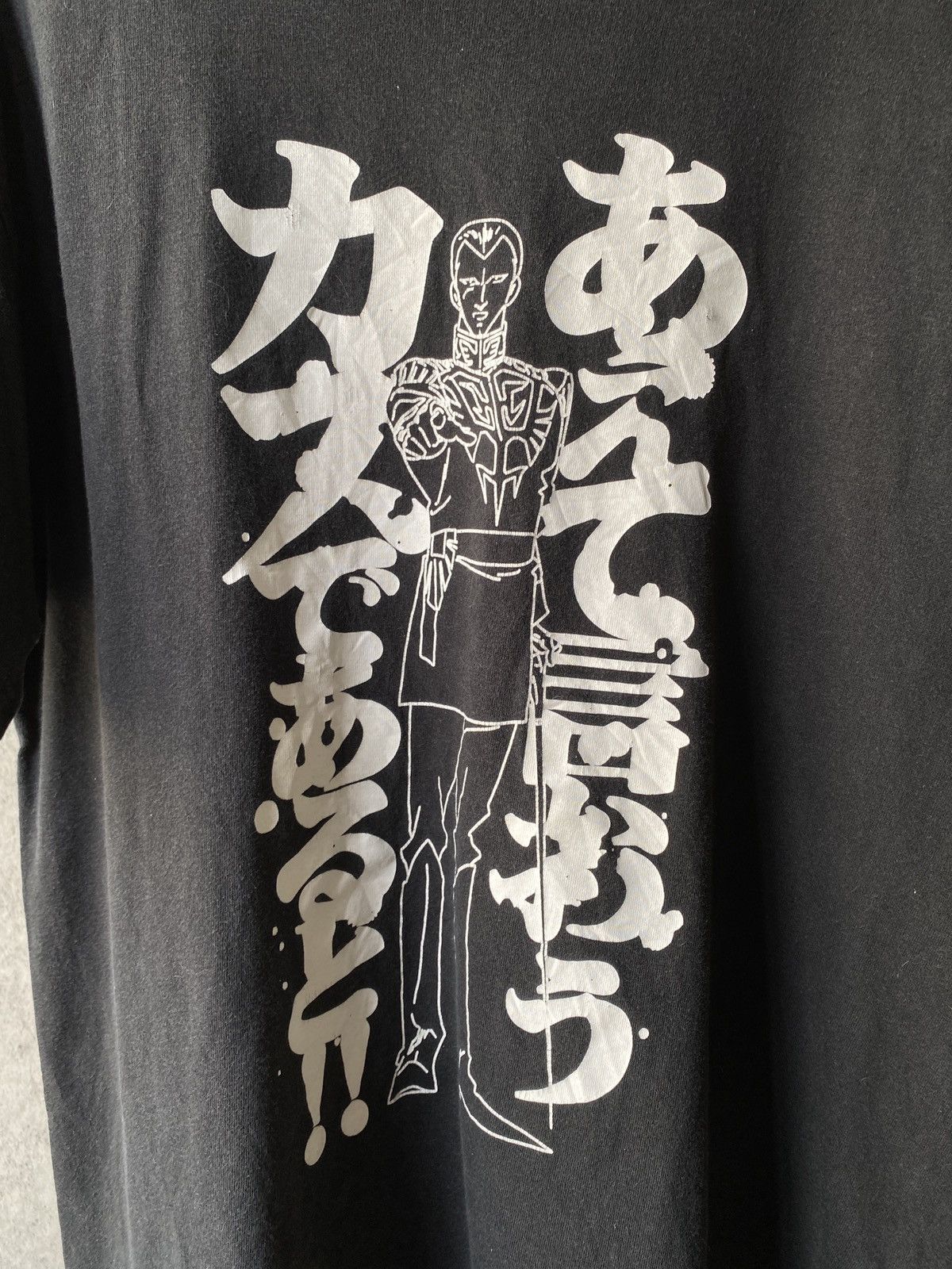 Anime Vintage Y2K Cospa Gundam Anime Japan Black Faded Tee Size US L / EU 52-54 / 3 - 3 Thumbnail