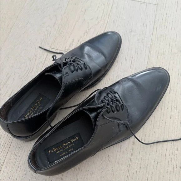 To Boot New York To Boot New York Adam Derrick Black Oxford Shoes Size US 13 / EU 46 - 4 Thumbnail