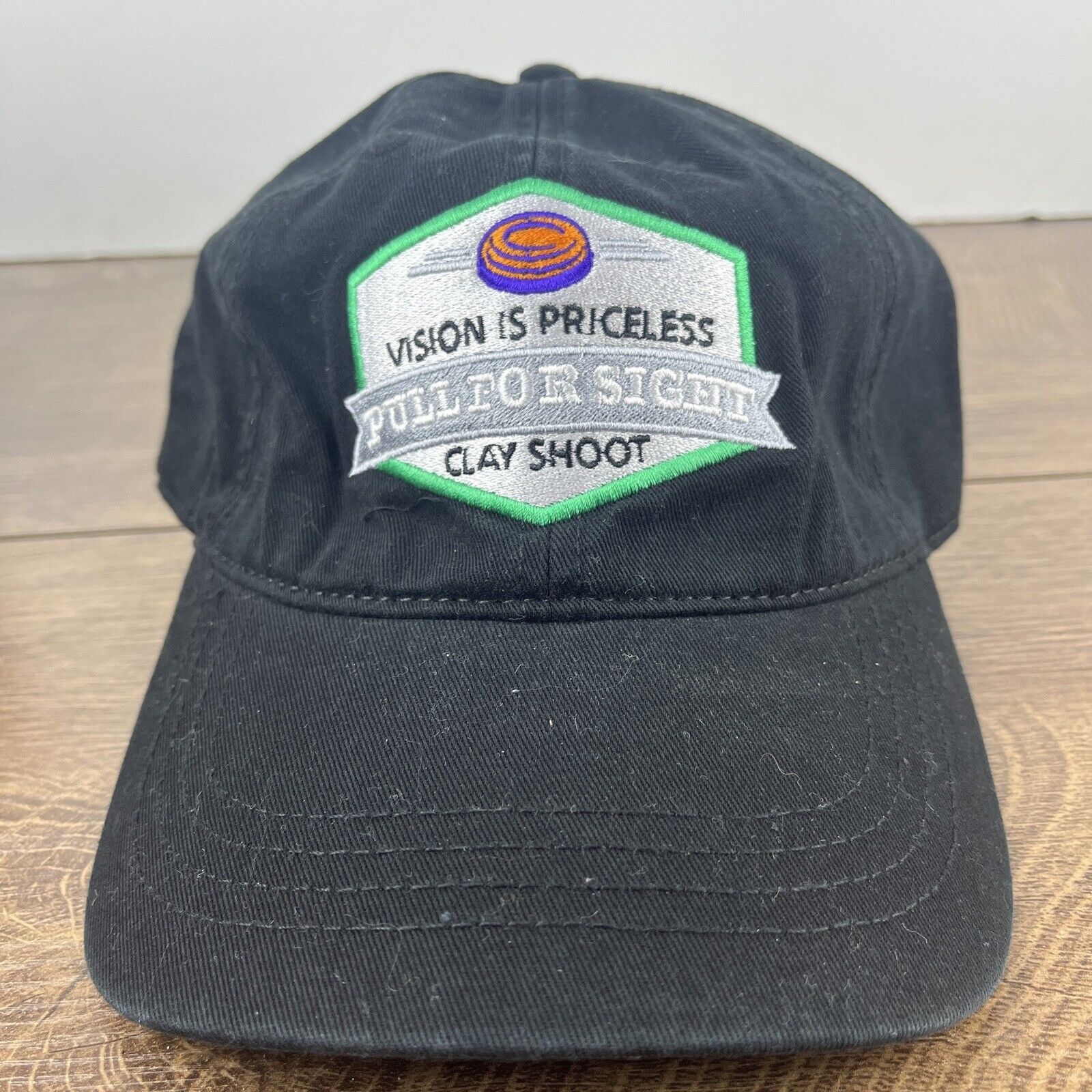Other Pull For Sight Clay Shoot Hat Black Hat Adjustable Adult Siz Size ONE SIZE - 4 Thumbnail
