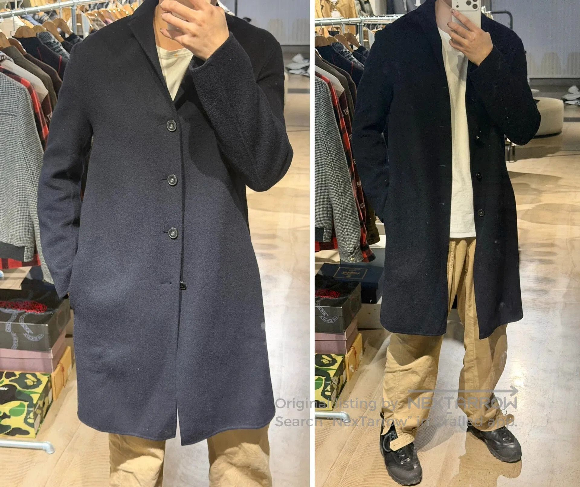 Acne Studios Acne Studios Wool Coat. Size US M / EU 48-50 / 2 - 2 Thumbnail