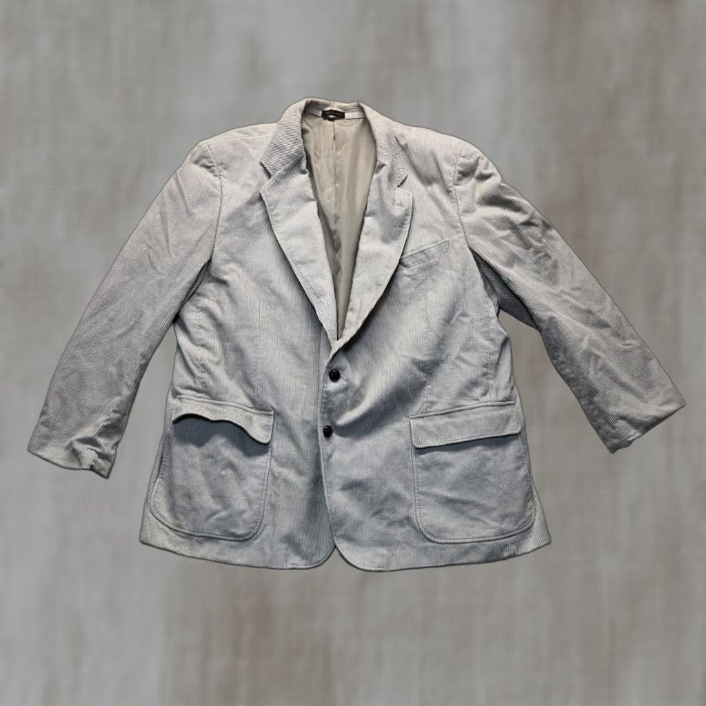 LLOYD VINTAGE Alexander Lloyd Jacket Adult 54 Regular Beige Double Breasted Reefer Coat Mens Size US L / EU 52-54 / 3 - 1 Thumbnail