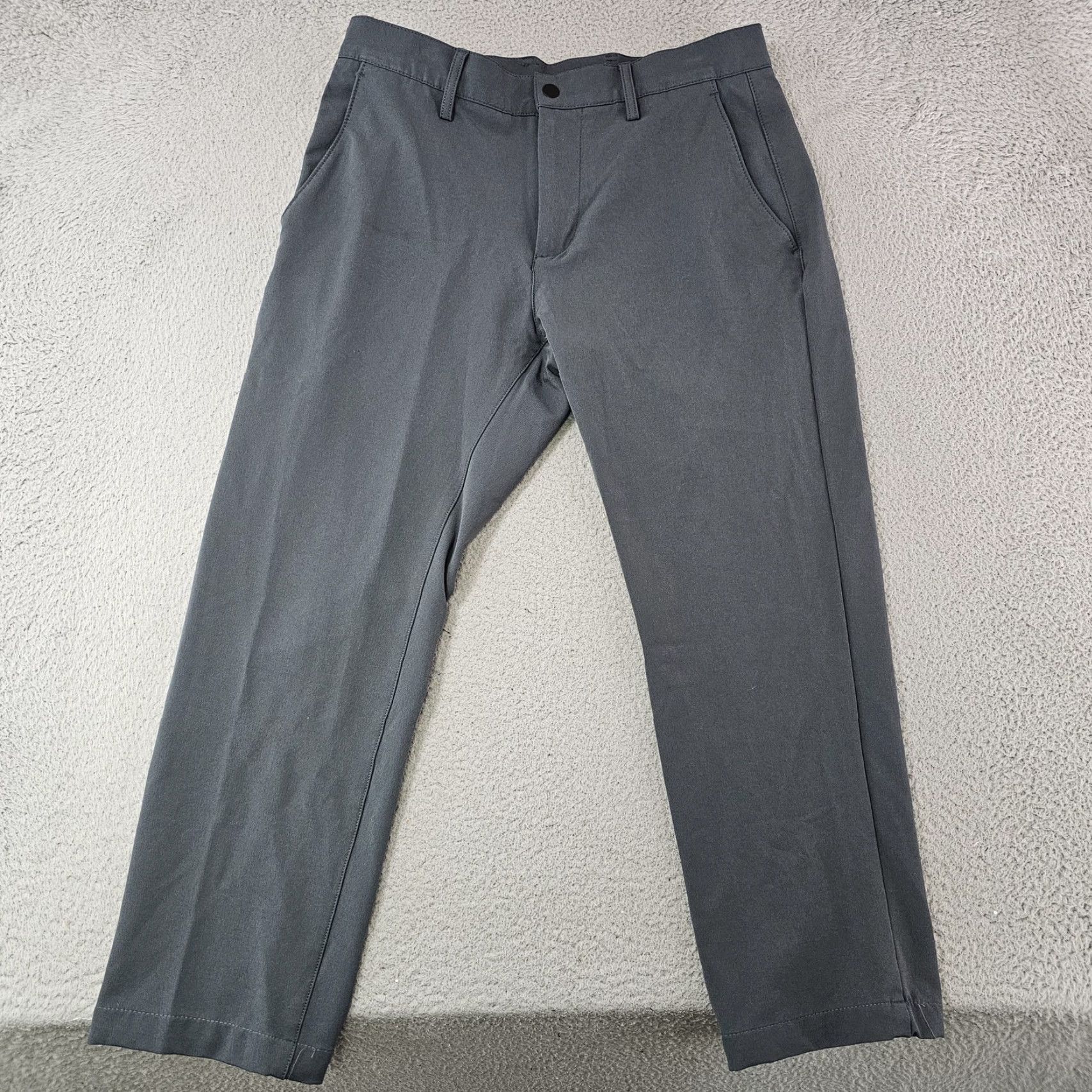 Vintage Proof Pants Mens 30 Gray Chino Slim Modern Workwear Size US 30 / EU 46 - 2 Thumbnail