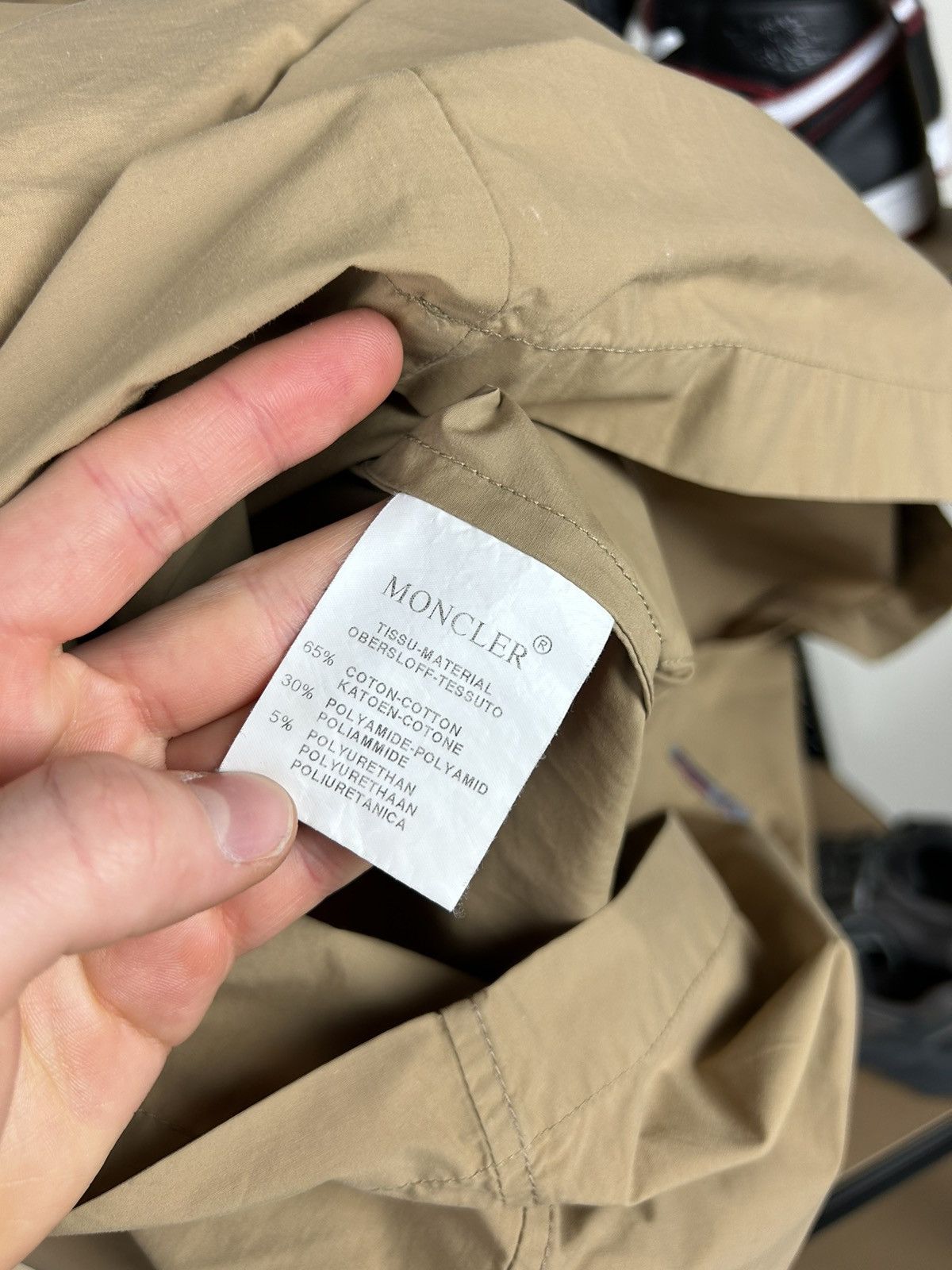 Moncler × Vintage Moncler Classic Long Trench Coat Size S / US 4 / IT 40 - 6 Thumbnail