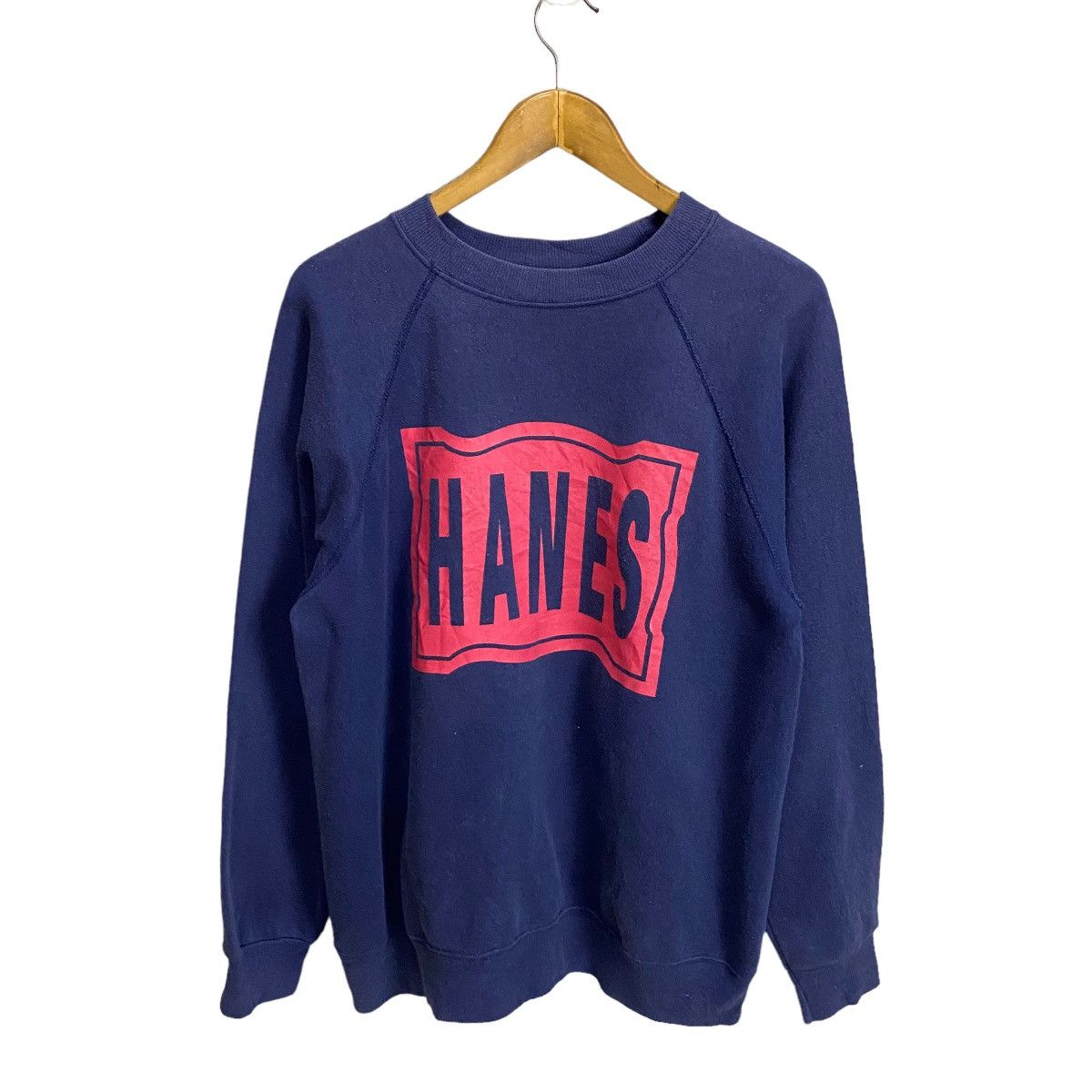 Hanes Vintage Hanes box logo sweatshirt Size US L / EU 52-54 / 3 - 1 Thumbnail