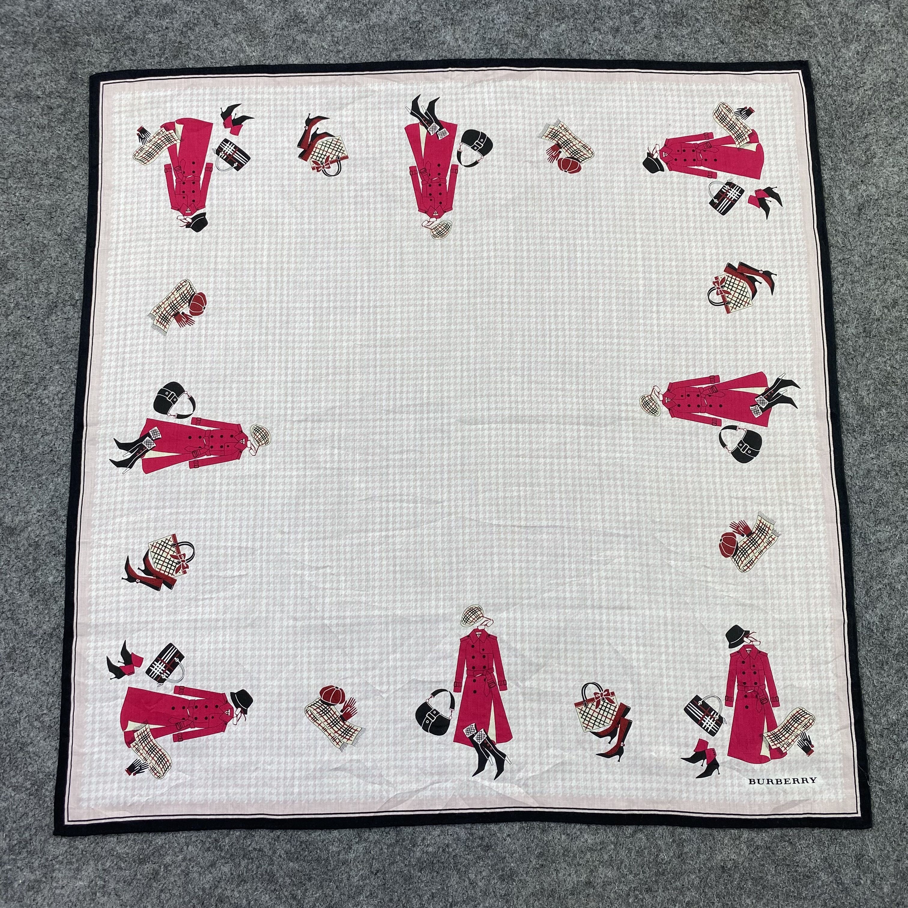 Burberry Burberry Handkerchief / Bandana / Neckerchief-B2330 Size ONE SIZE - 3 Thumbnail