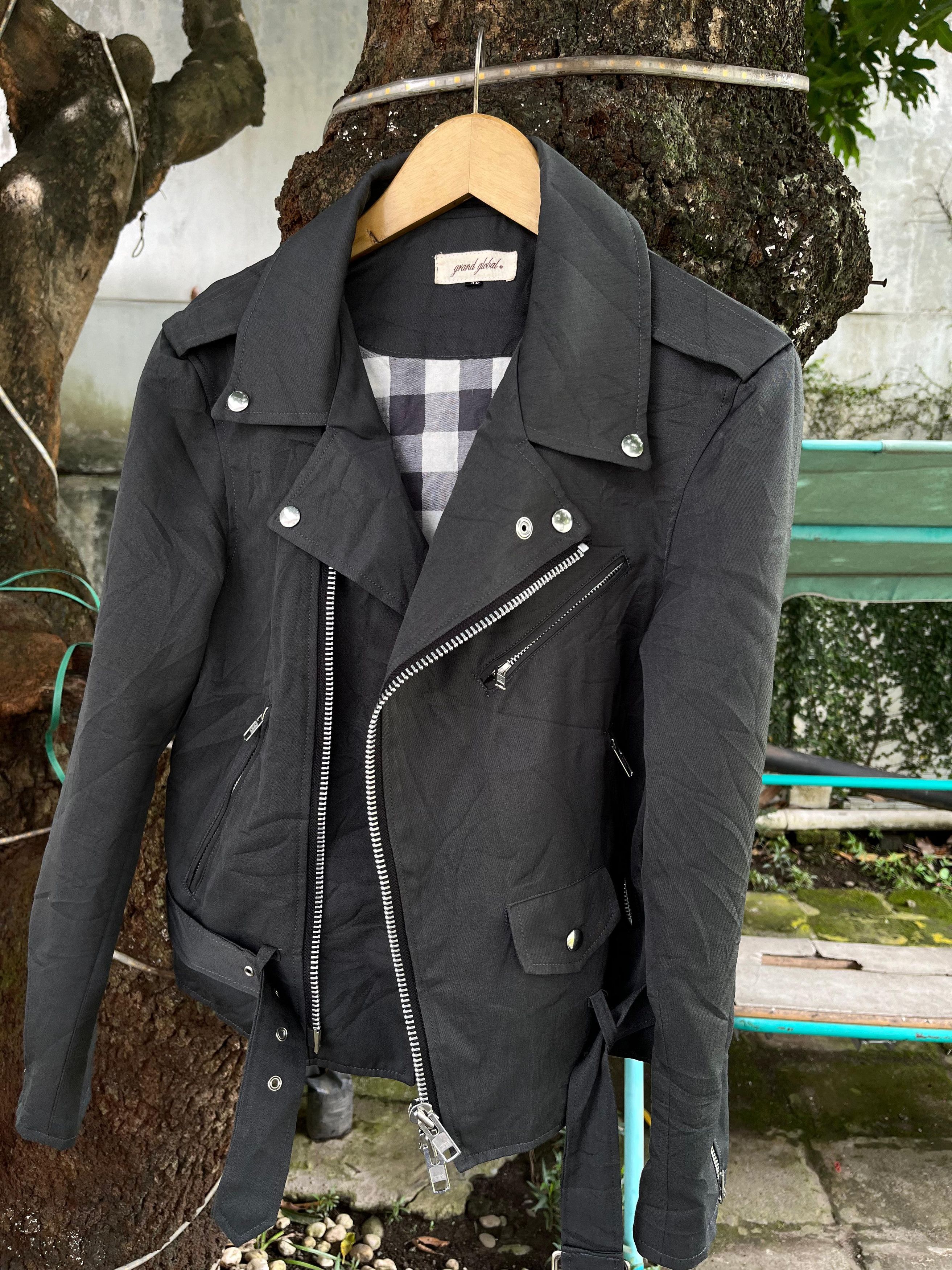 Japanese Brand Grand Global Bike Jacket Ramones Style Size US M / EU 48-50 / 2 - 3 Thumbnail