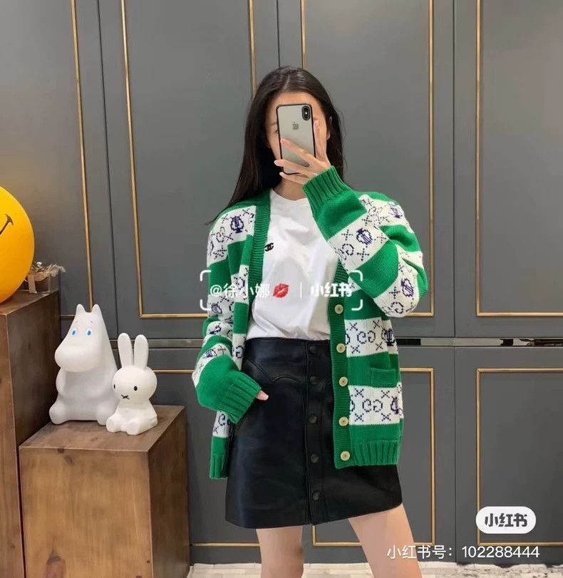 Gucci Gucci Wool cardigan sweater 2502-Nextarrow Size US XS / EU 42 / 0 - 6 Thumbnail