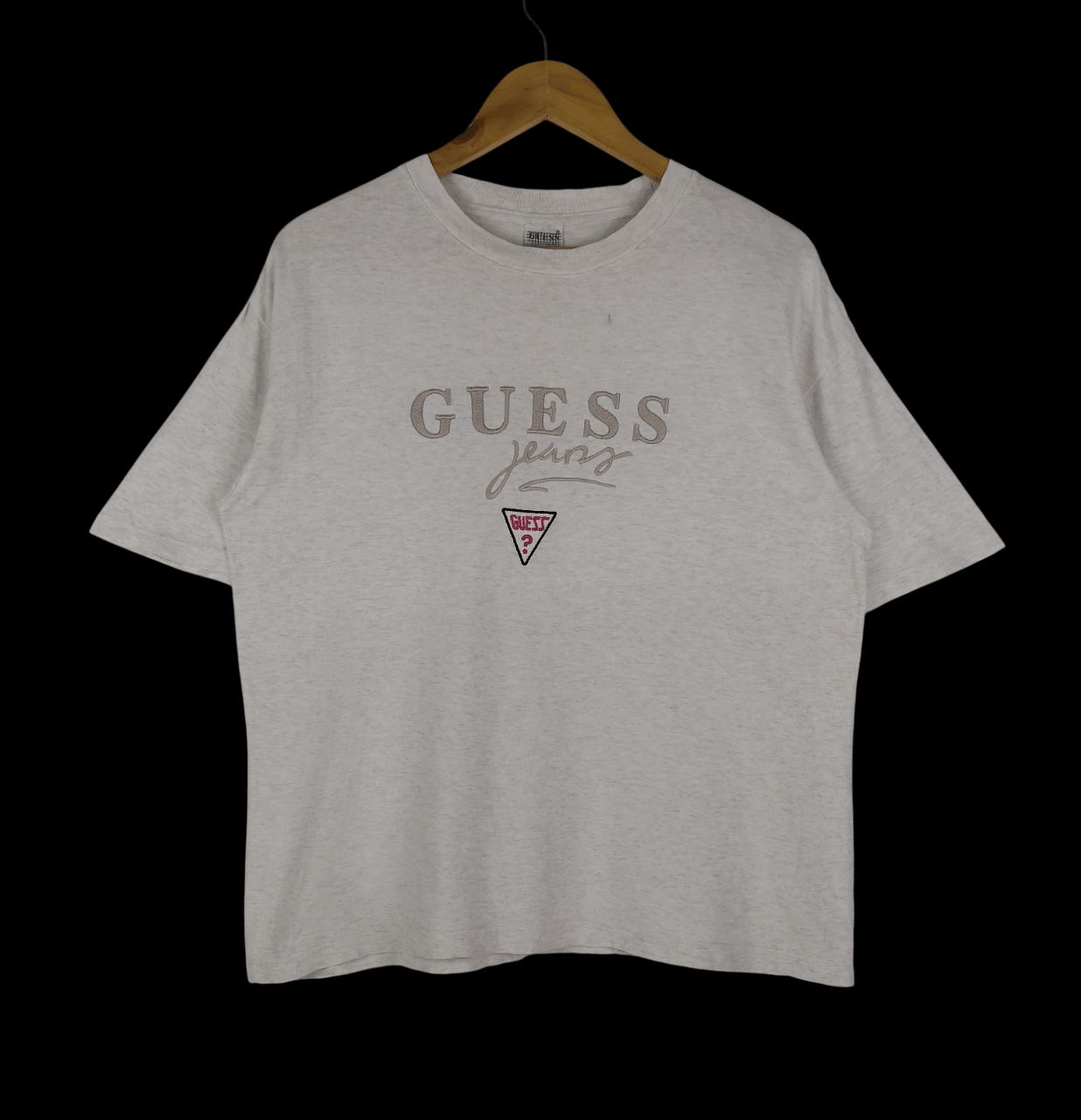 Guess Vintage 90s Guess T-Shirt Big Logo Embroidery Spellout Size US M / EU 48-50 / 2 - 2 Thumbnail
