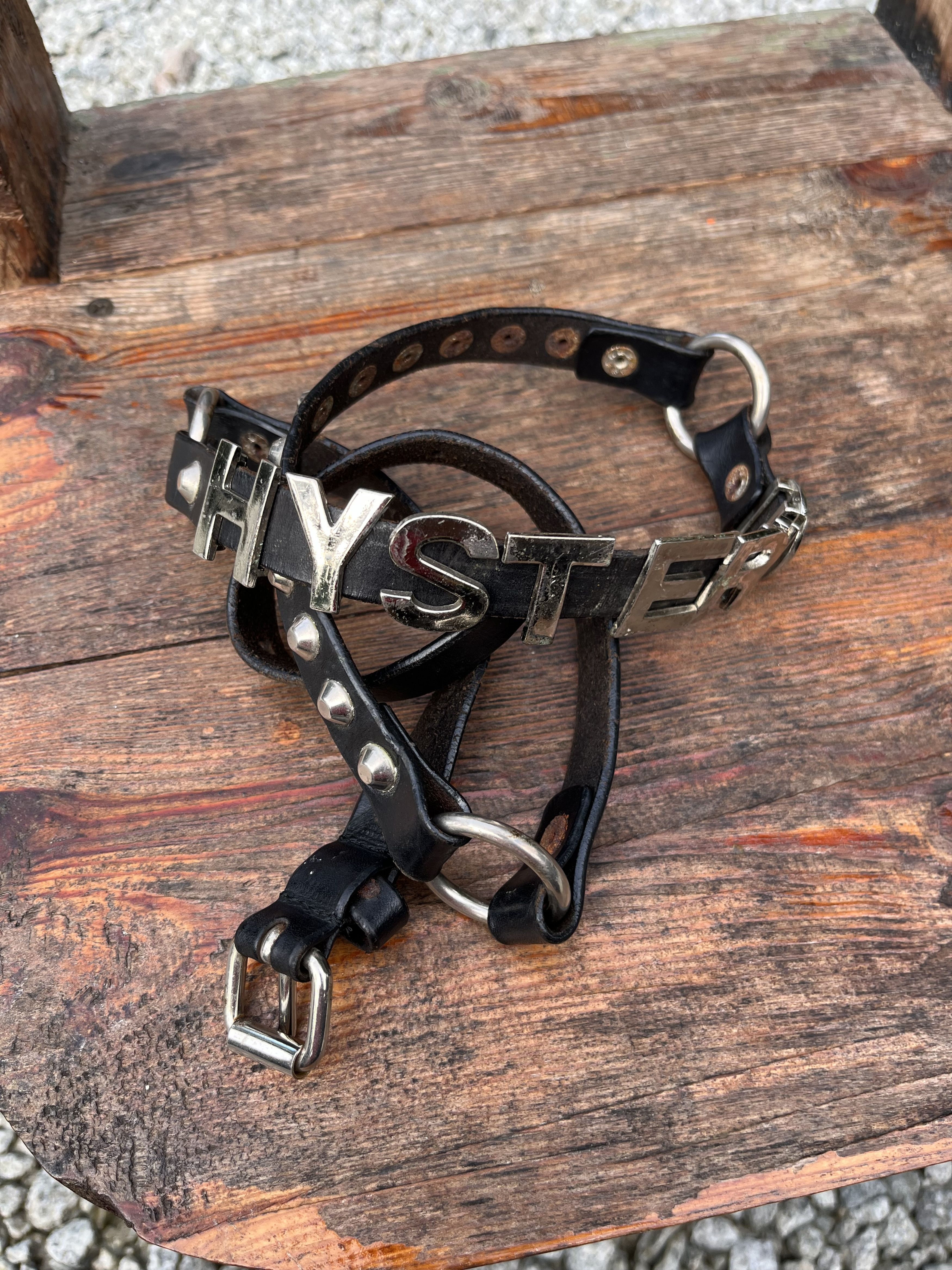 Hysteric Glamour Vintage Hysteric Glamour Leather Belt Japan Designer Fashion Size 40 - 1 Thumbnail
