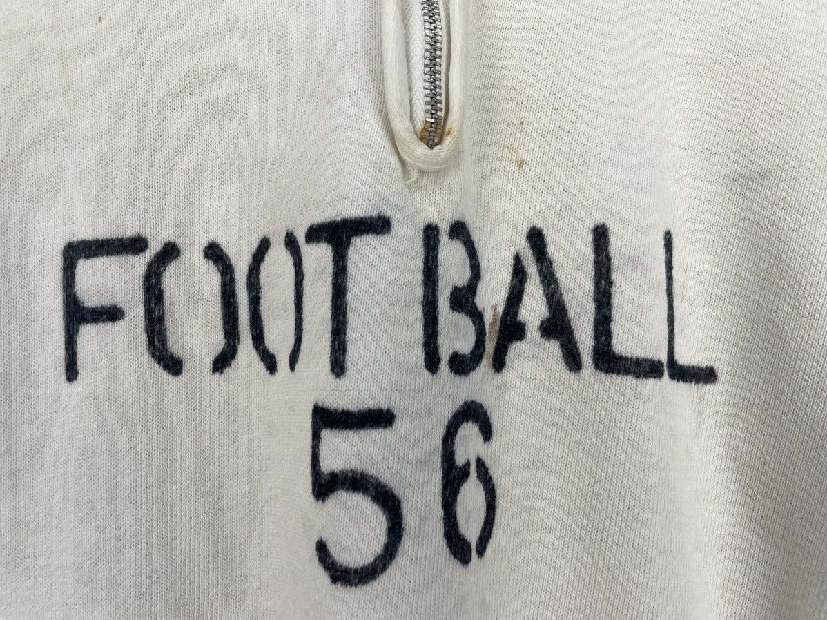 Vintage Vintage 50s Healthknit Football 56 half zip sweatshirt Size US S / EU 44-46 / 1 - 4 Thumbnail