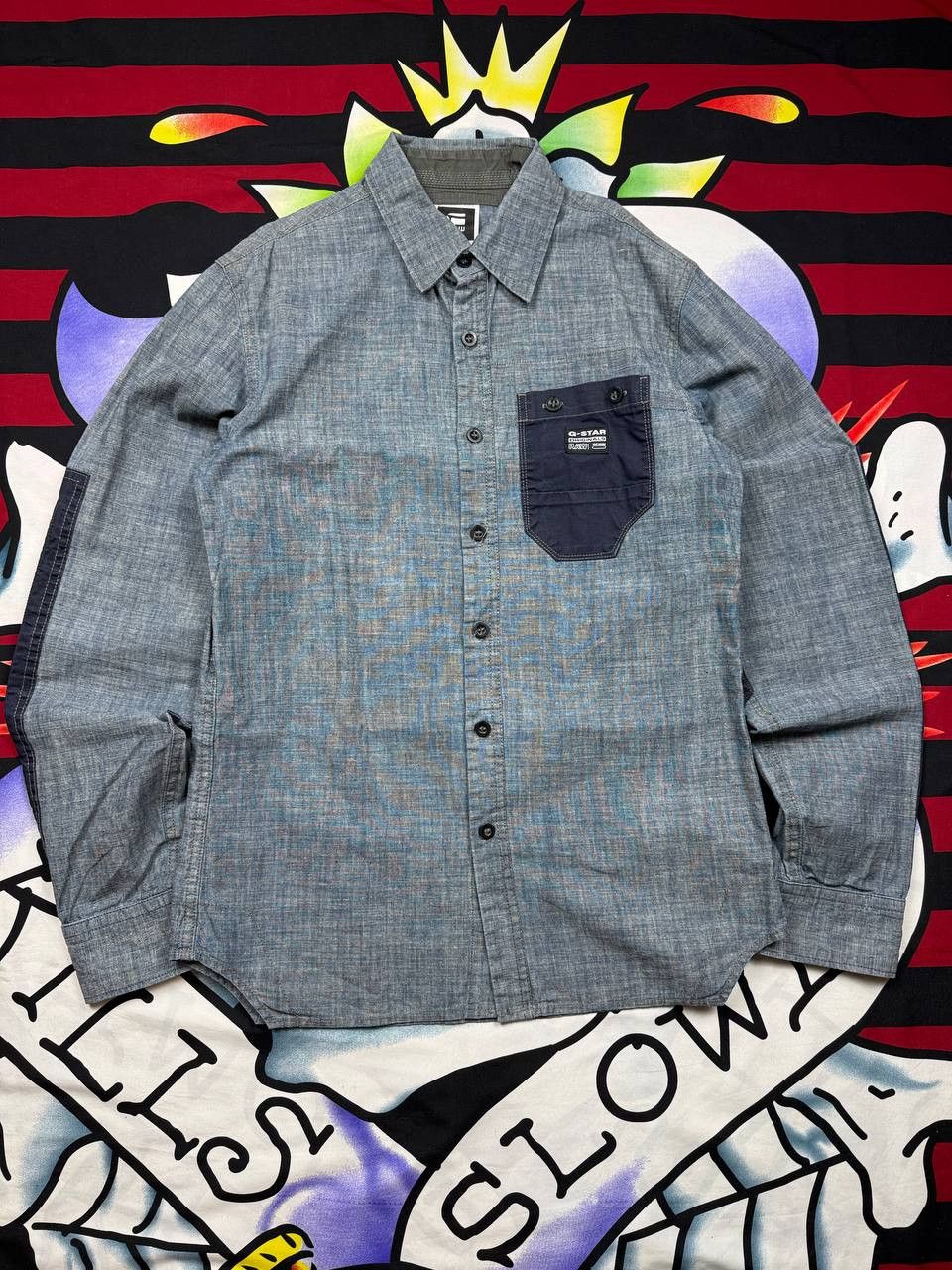 G-Star G-Star Raw Denim Jet Work shirt in blue Size S Size US S / EU 44-46 / 1 - 1 Thumbnail