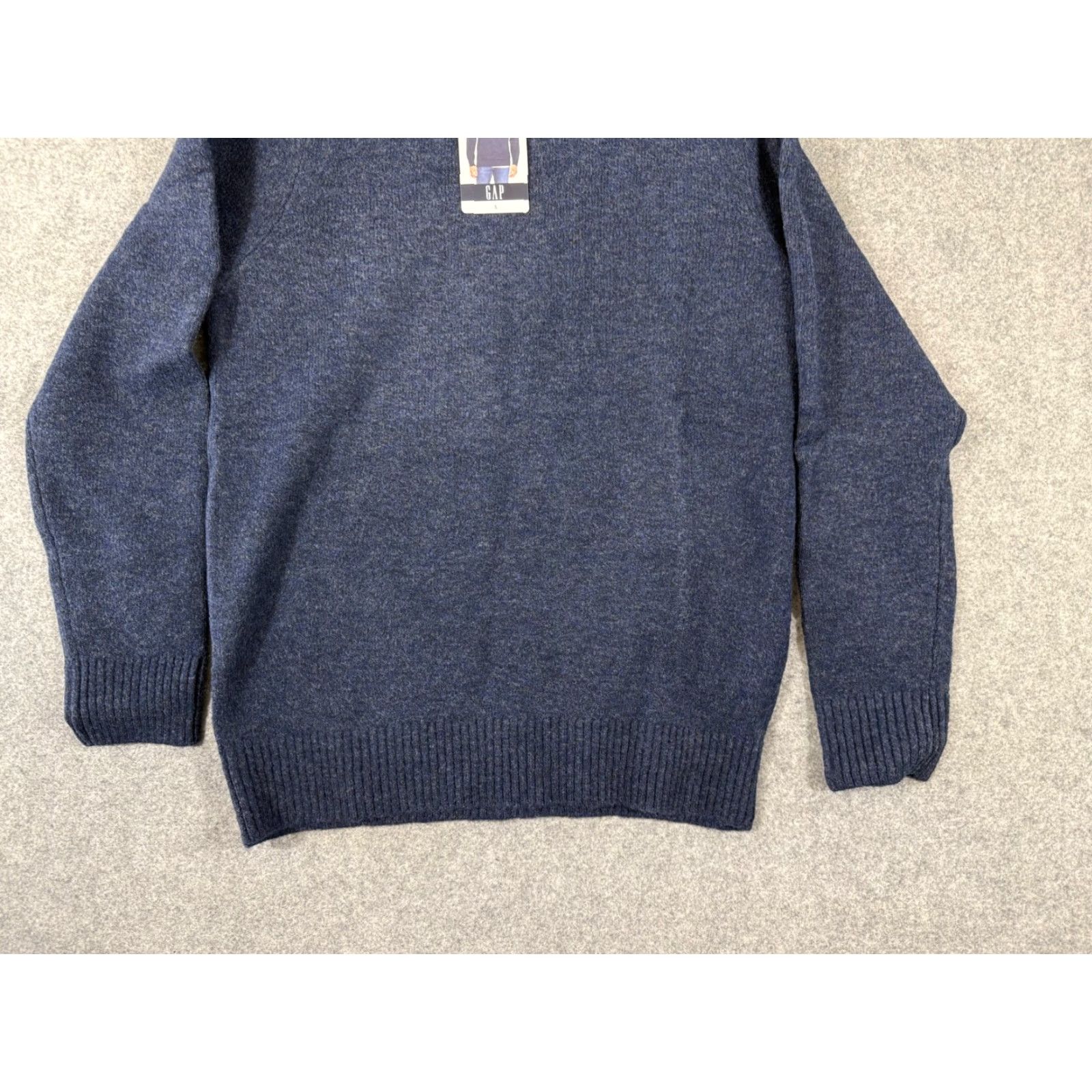 Gap Gap Pullover Sweater Mens S Navy Stretch Wool Blend Crew Neck Long Sleeve NWT Size US S / EU 44-46 / 1 - 4 Thumbnail