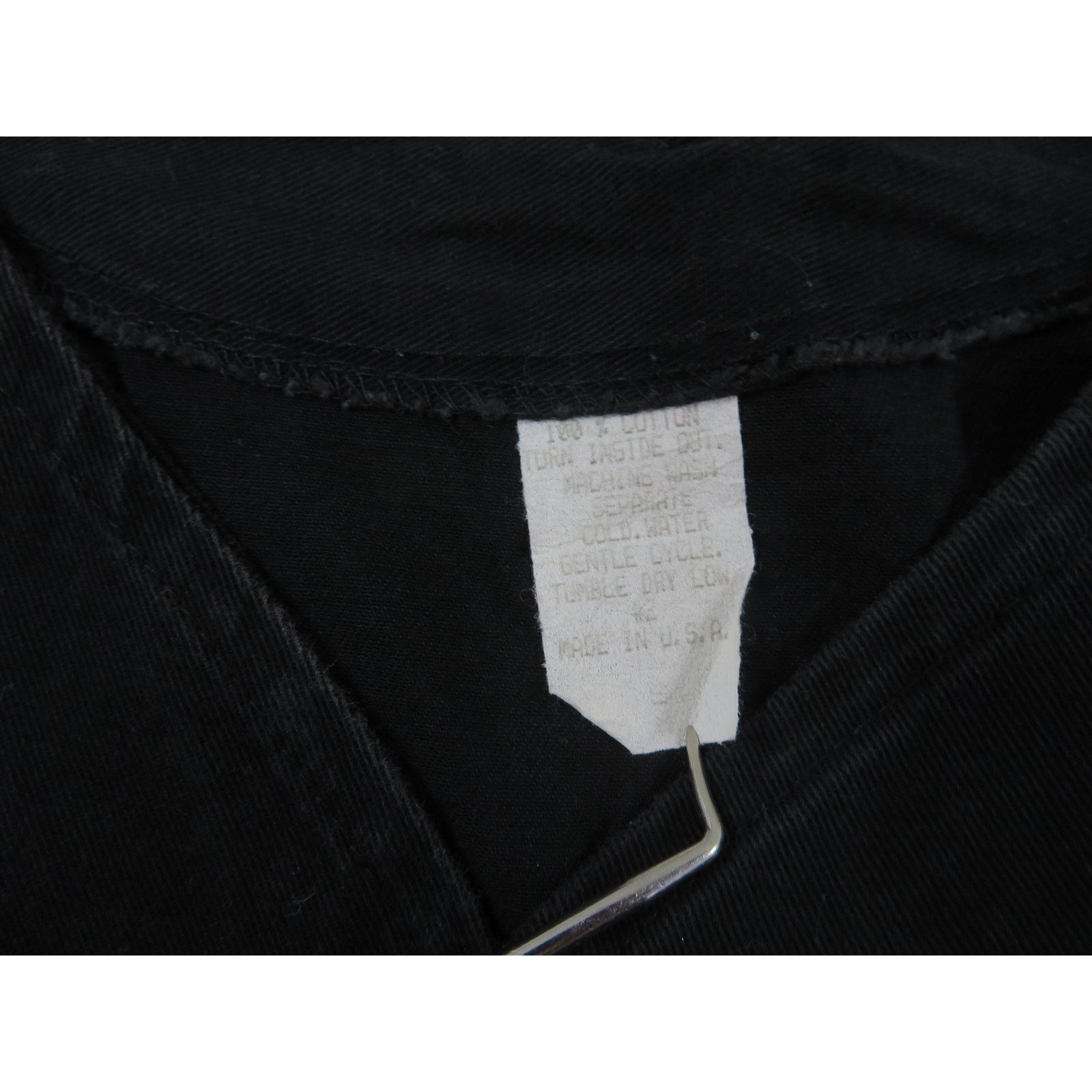 Other Cross Colour Shirt, Black Button Up Sz M? 1990s Size US M / EU 48-50 / 2 - 5 Thumbnail