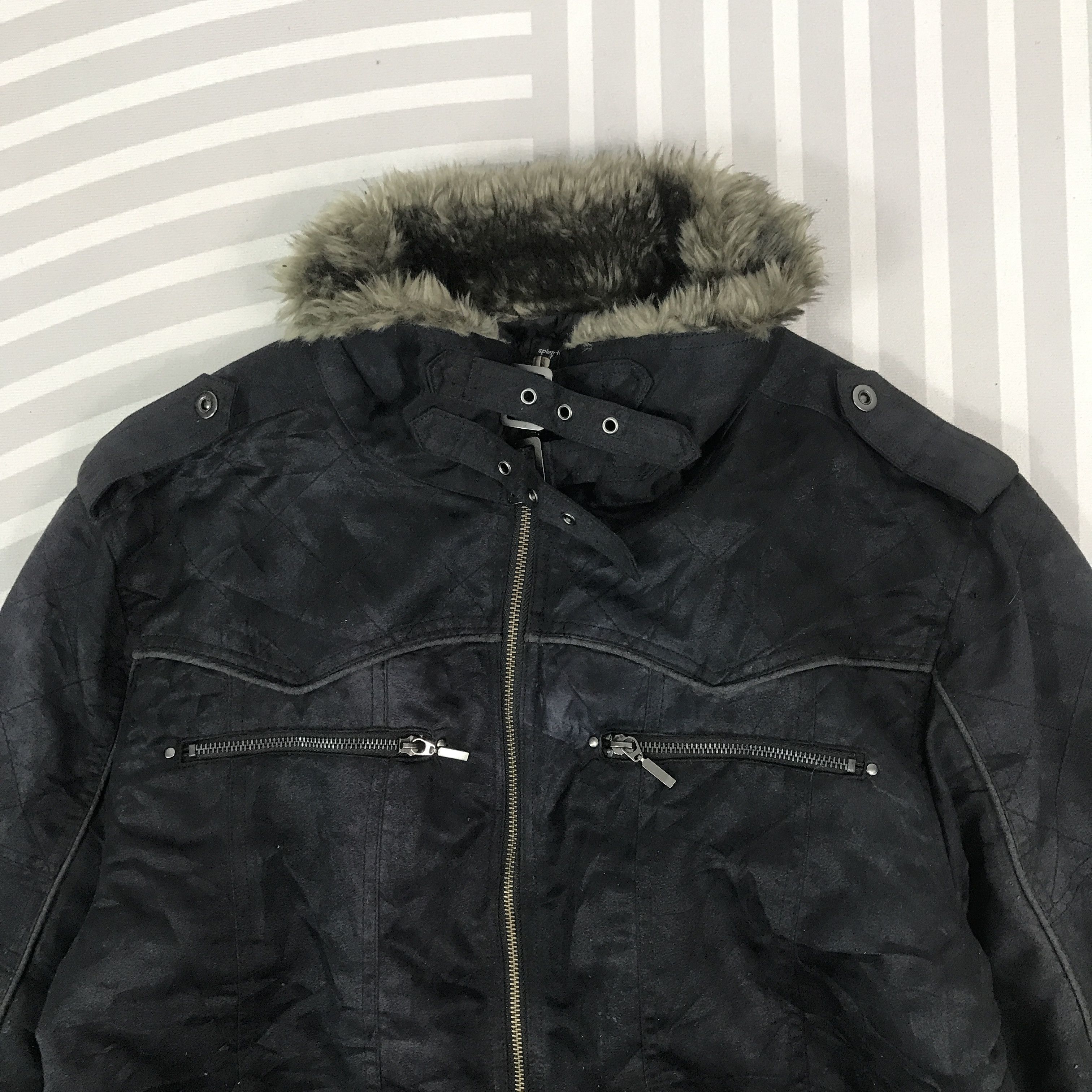 Japanese Brand Vintage Splendid satisfaction Fur design Jacket Size US L / EU 52-54 / 3 - 2 Thumbnail