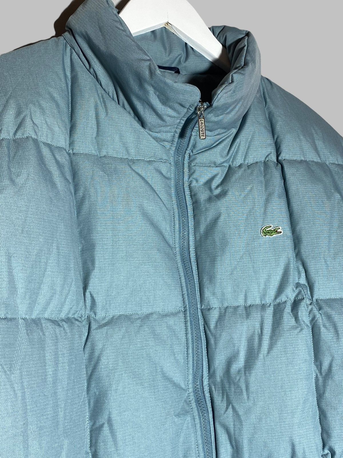 Lacoste 🔥 LACOSTE BABY BLUE PUFFER JACKET TYLER THE CREATOR VIBE Y2k Size US S / EU 44-46 / 1 - 4 Thumbnail