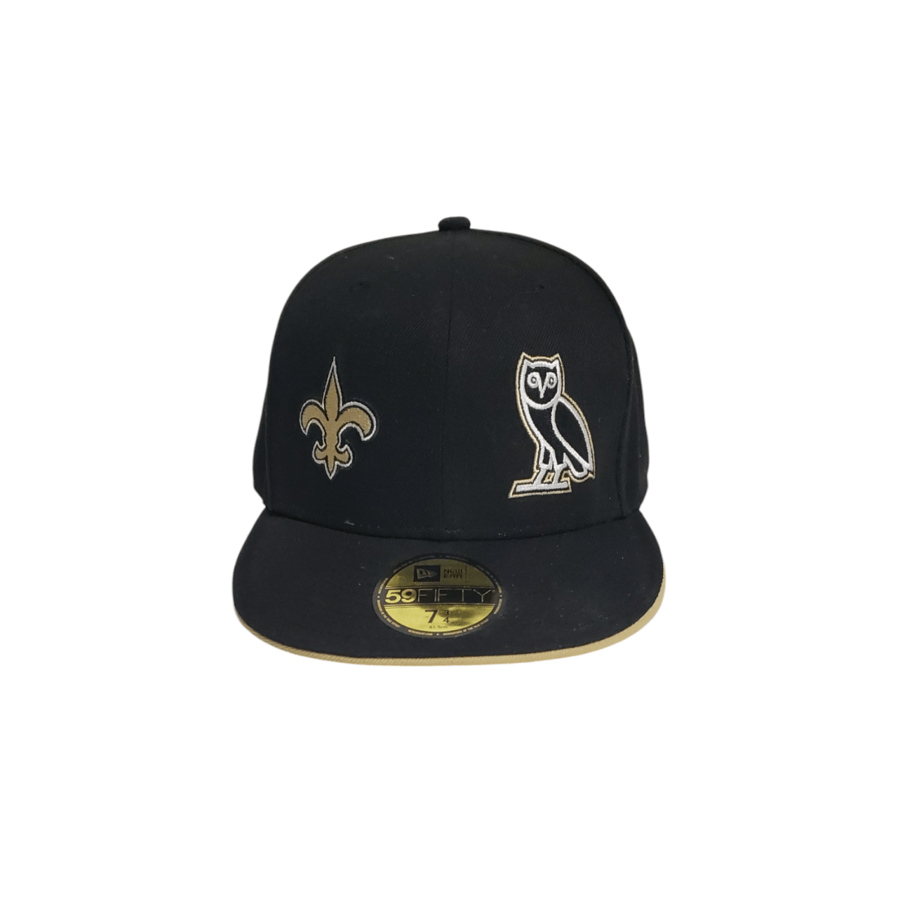 NFL NFL X OVO New Orleans Saints Fitted Hat 7 3/4 Size ONE SIZE - 1 Thumbnail