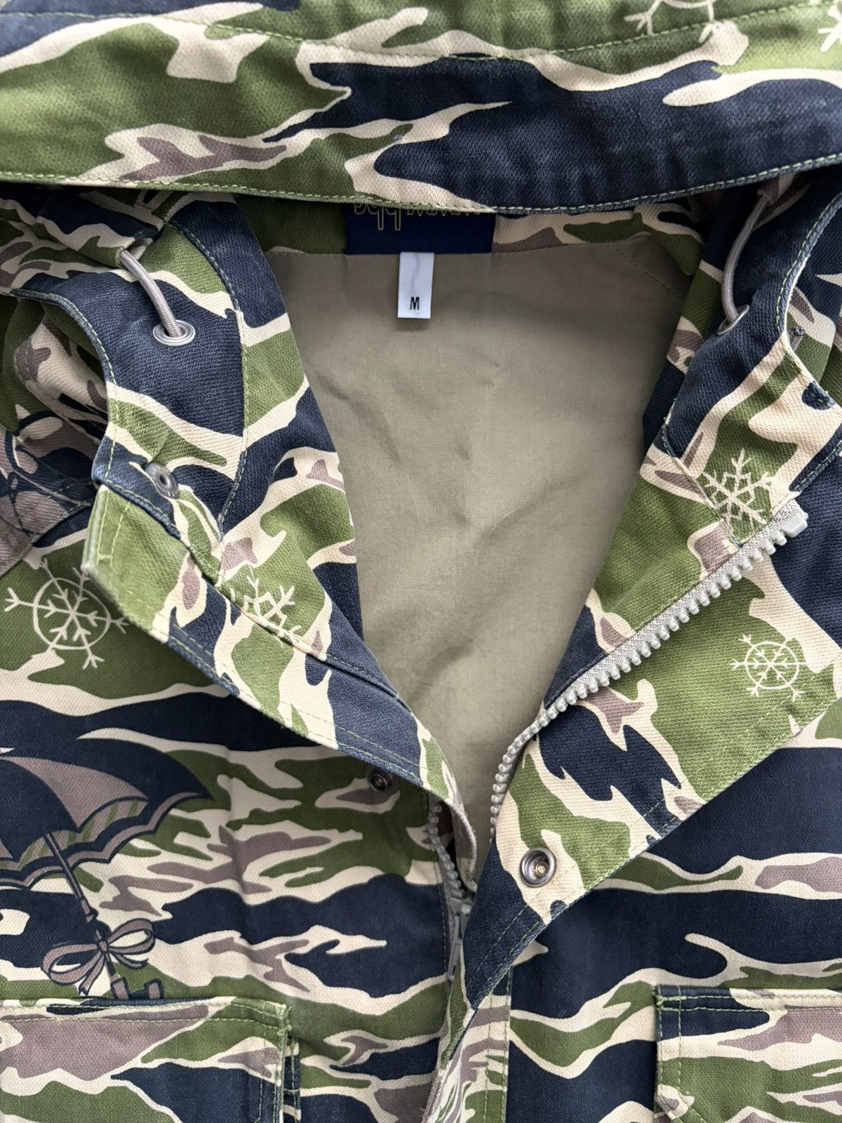 Billionaire Boys Club Season 7 Penguin Camo Hooded Mountaineer Guide Jacket Size US M / EU 48-50 / 2 - 5 Thumbnail