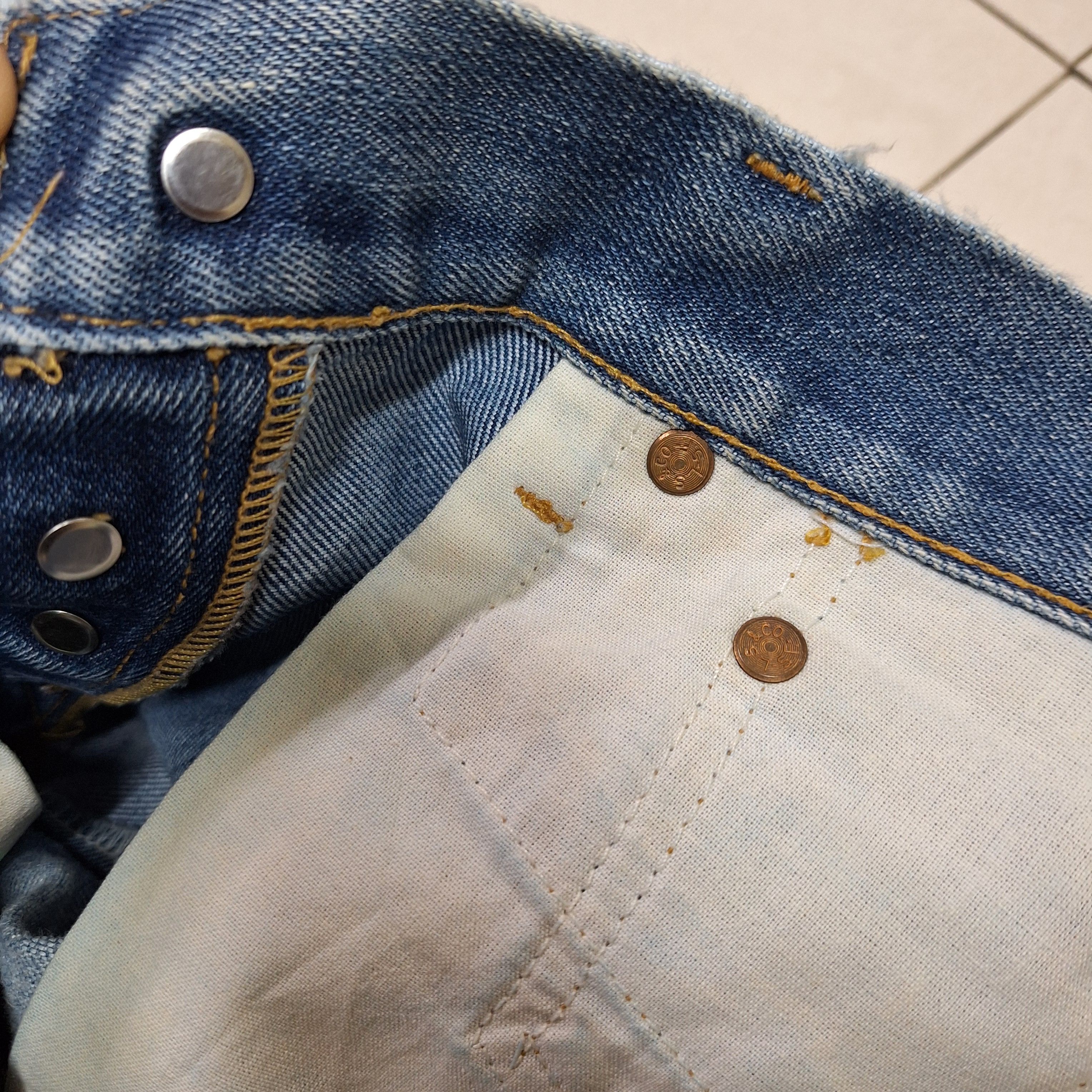 Levi's Vintage Clothing Vintage Levis Bootcut/Flare Jeans Size 30" / US 8 / IT 44 - 6 Thumbnail