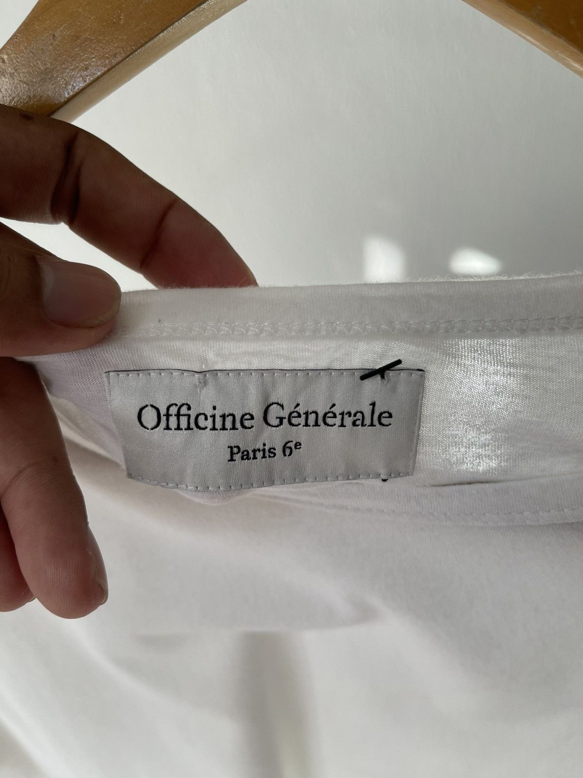 Officine Generale Officien Generele Paris Pocket Tee Size US L / EU 52-54 / 3 - 6 Thumbnail