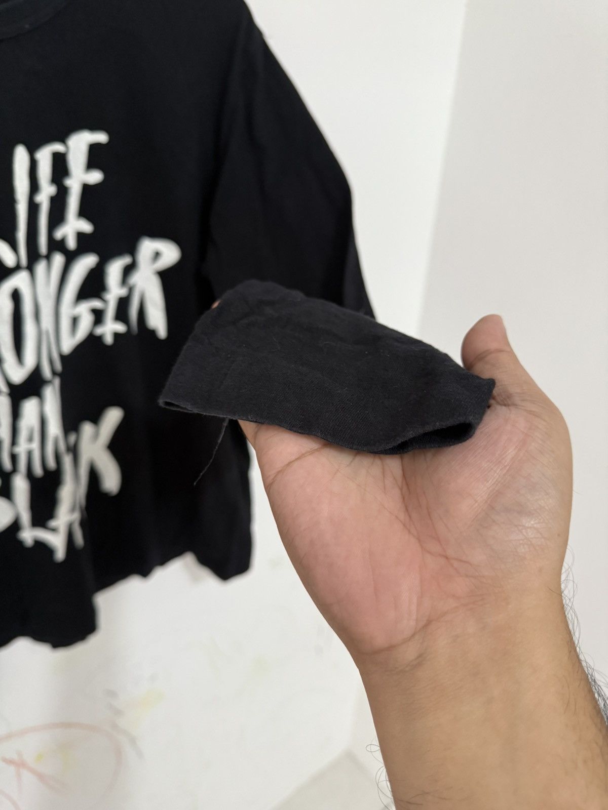 Comme des Garcons Vintage Comme Des Garcons Black Wording Longsleeve Size L / US 10 / IT 46 - 4 Thumbnail