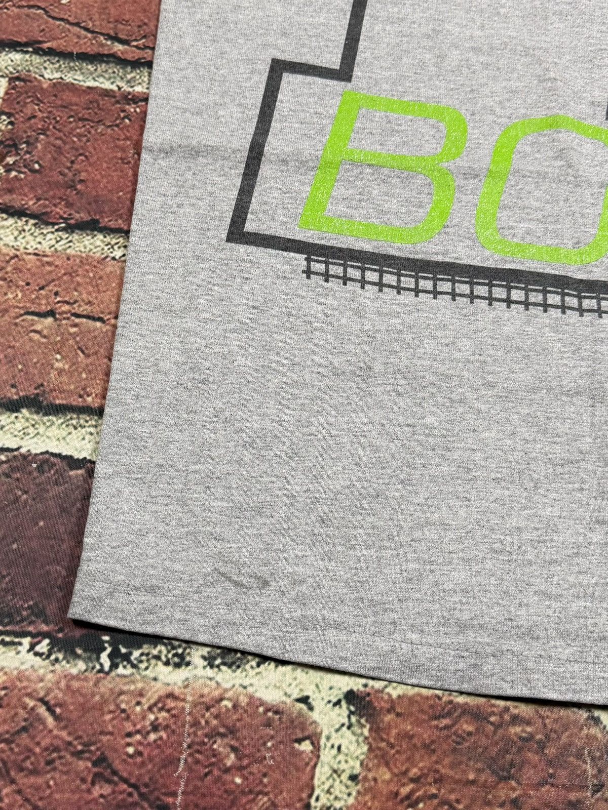 Hugo Boss Vintage 90s Boss Single Stitched Double Sided T Shirt Size US XL / EU 56 / 4 - 7 Thumbnail