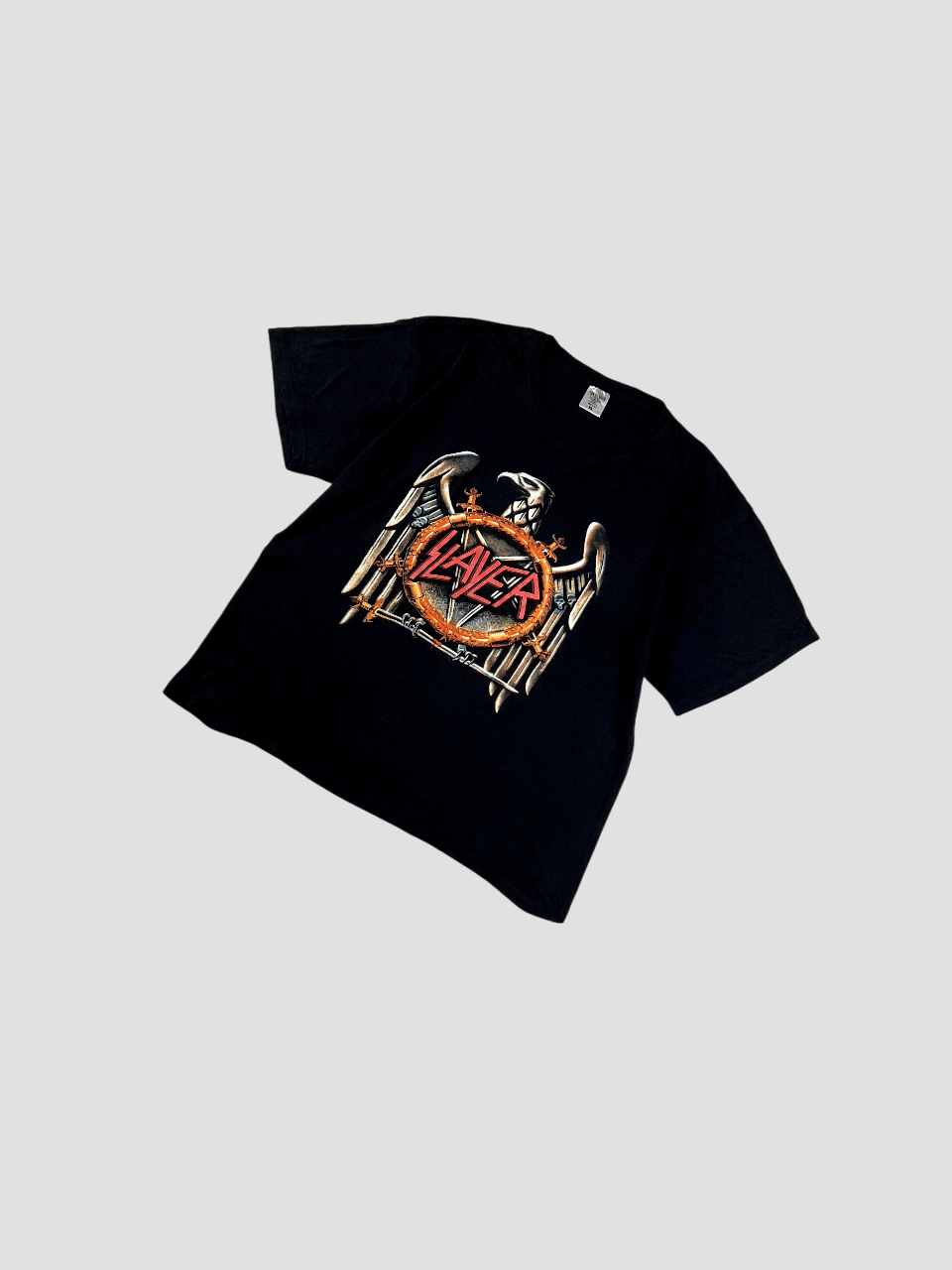 Band Tees × Vintage Vintage Slayer Rock T-shirt merchendise Keya tee L-XL Size US L / EU 52-54 / 3 - 2 Thumbnail