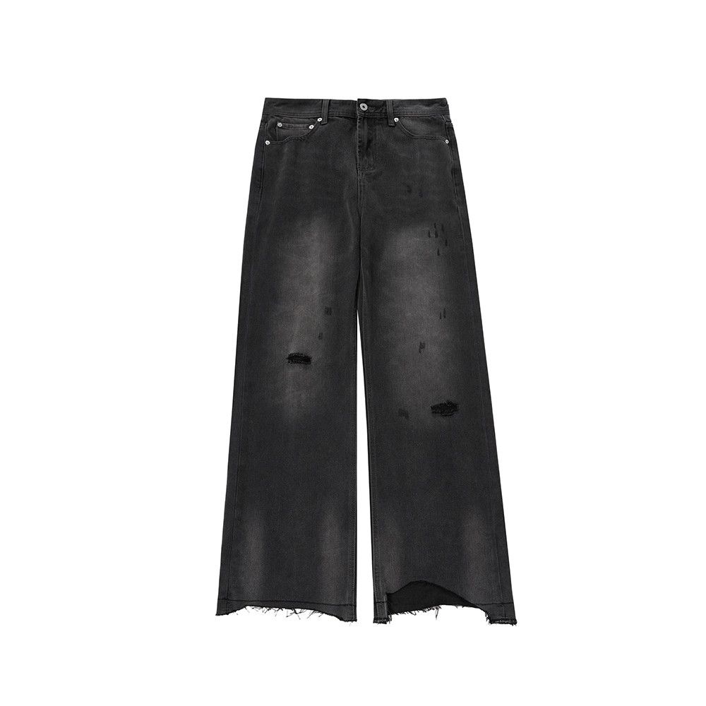 Distressed Knee Ripped Damage vintage jeans