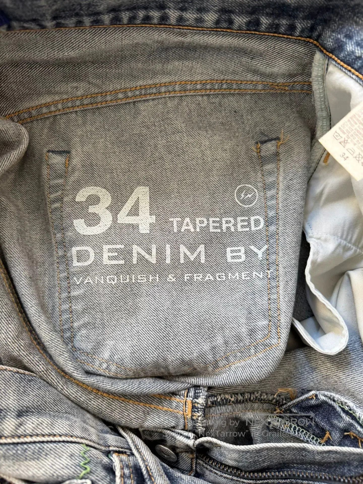 denim by vanquish & fragment men's jeans.