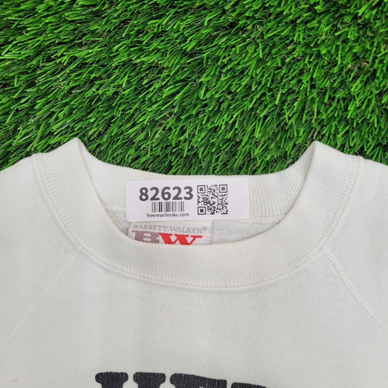Vintage Vintage Panda Crop Sweatshirt Women XL 22X22 Boxy Kelvinator Size XL / US 12-14 / IT 48-50 - 9 Thumbnail