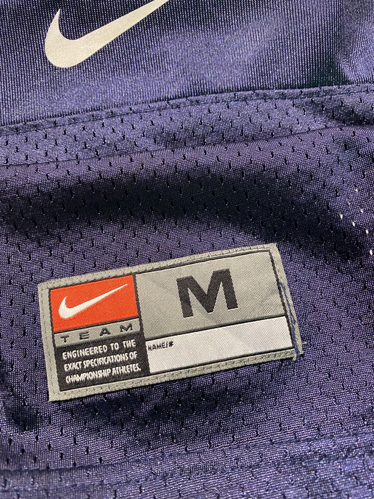 Nike Title: Vintage Nike Navy Midshipmen Football Jersey Size US M / EU 48-50 / 2 - 7 Thumbnail