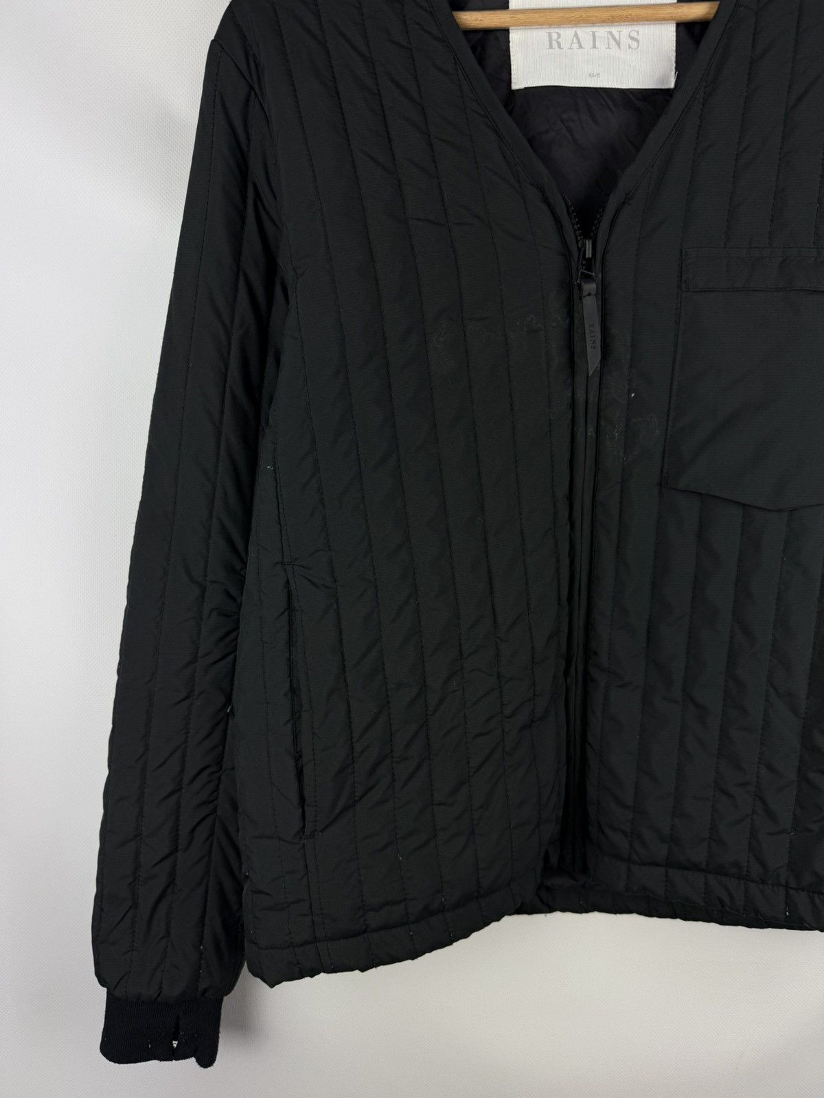 Rains Rains Unisex Nylon Quilted Full Zip Layer Jacket Size Xs / S Size US XS / EU 42 / 0 - 8 Thumbnail