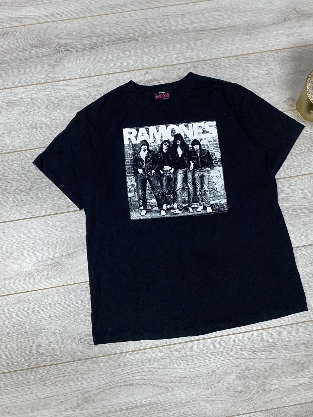 Band Tees Ramones 2011 Anvil vintage t-shirt Size US L / EU 52-54 / 3 - 5 Thumbnail