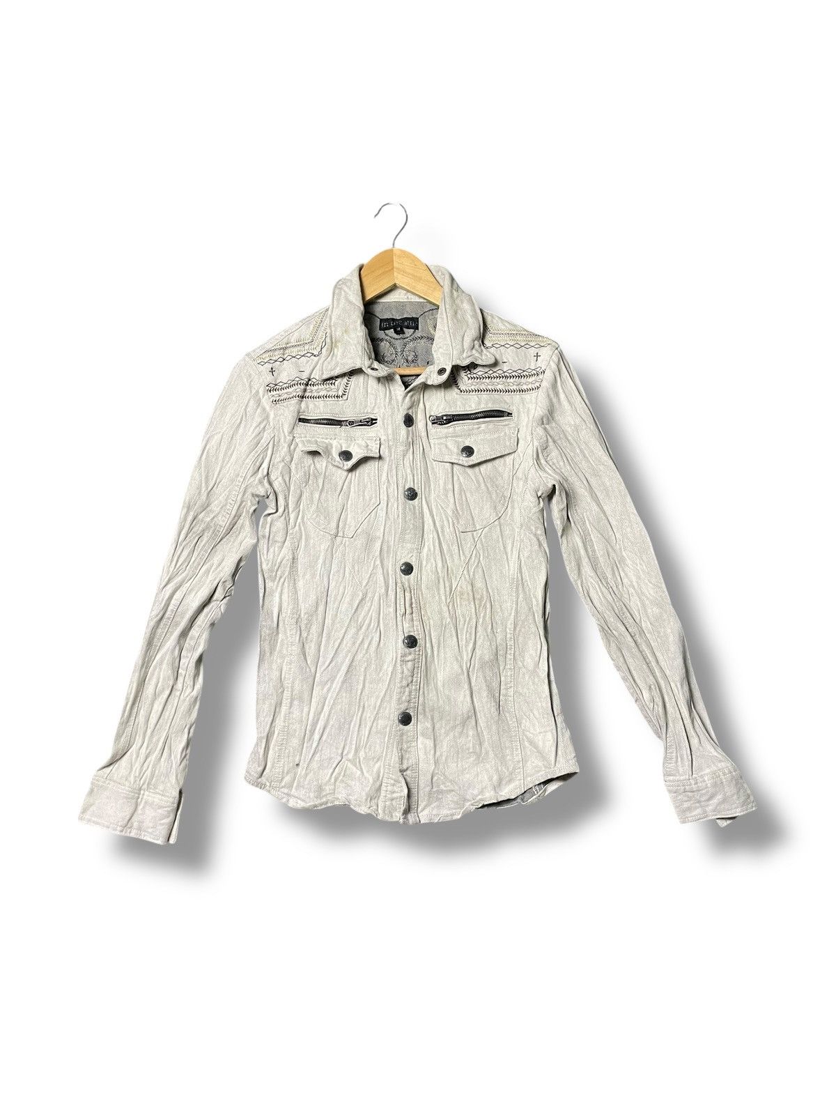 If Six Was Nine × In The Attic × Le Grande Bleu (L.G.B.) Vintage In The Attic Button Ups Jacket (44) Size US XXS / EU 40 - 1 Thumbnail