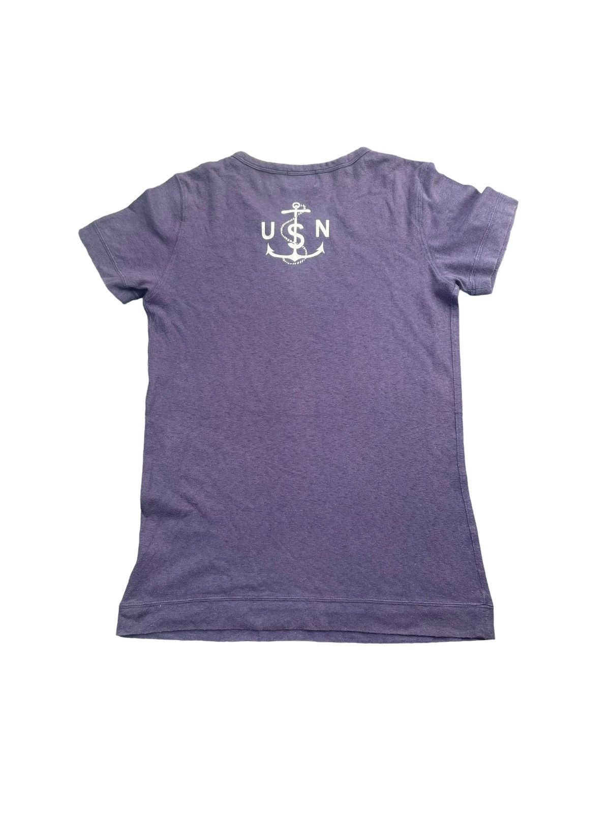 Japanese Brand Us Navy Instructor Faded Tshirt Size S / US 4 / IT 40 - 7 Thumbnail