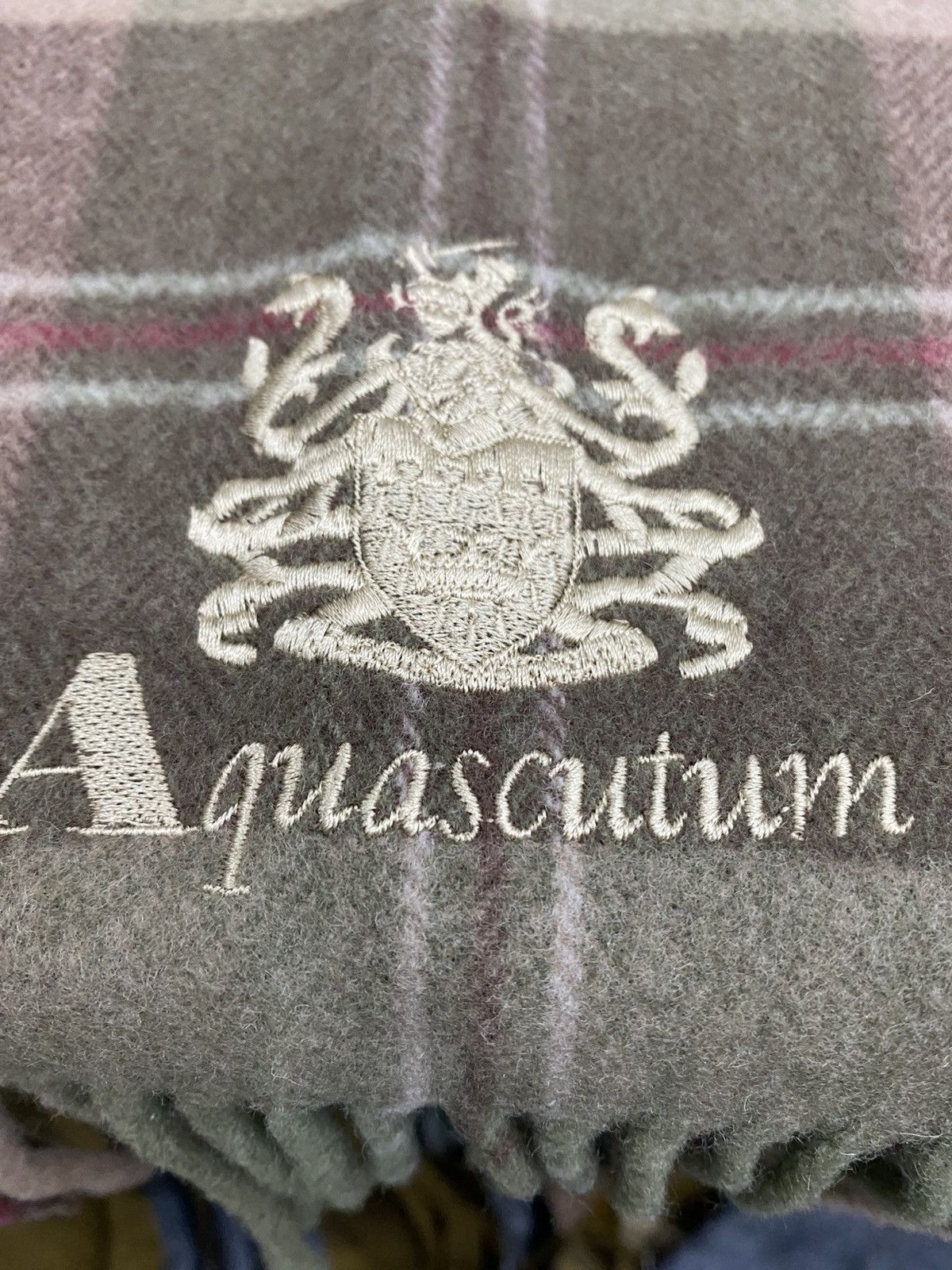 Aquascutum Aquascutum scarf of London Scarf Muffler (code:C Size ONE SIZE - 4 Thumbnail