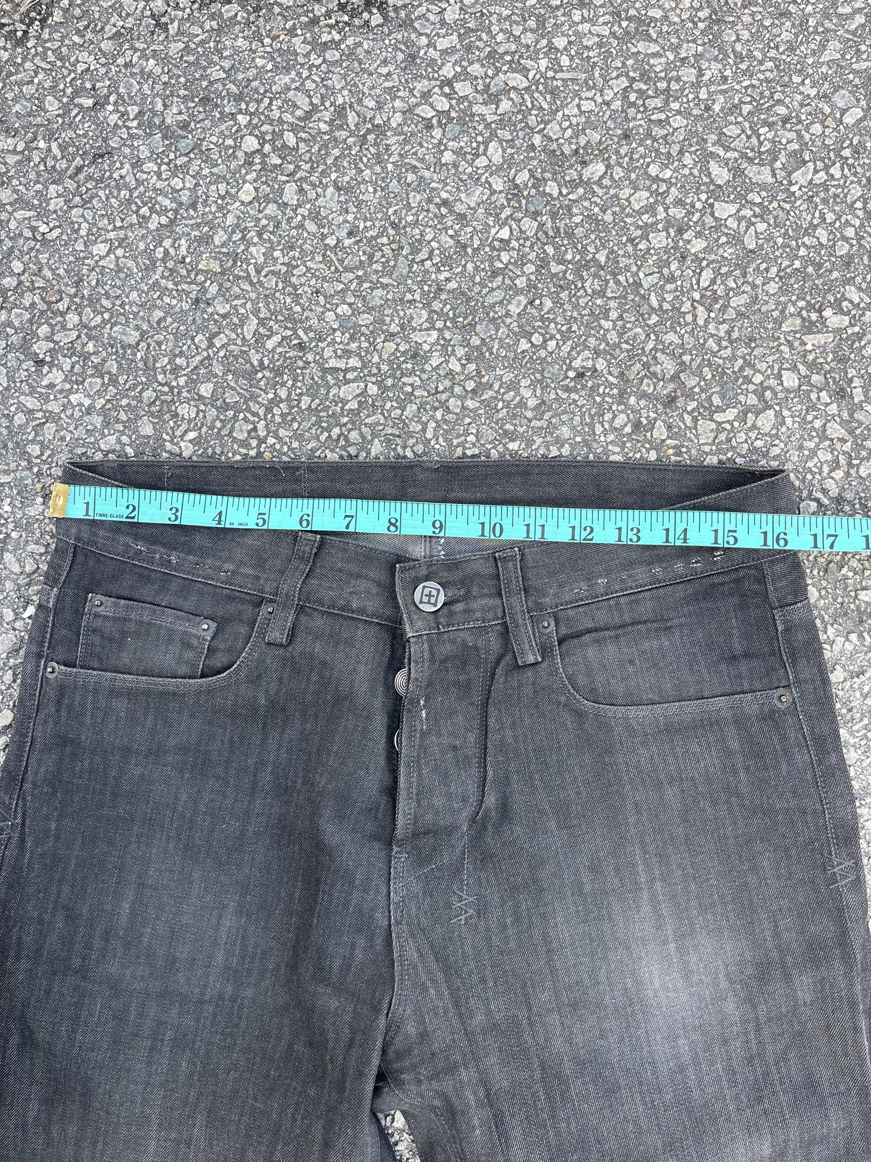 Ksubi Ksubi Dee Dee Pre Loved Black Denim Size US 33 - 8 Thumbnail