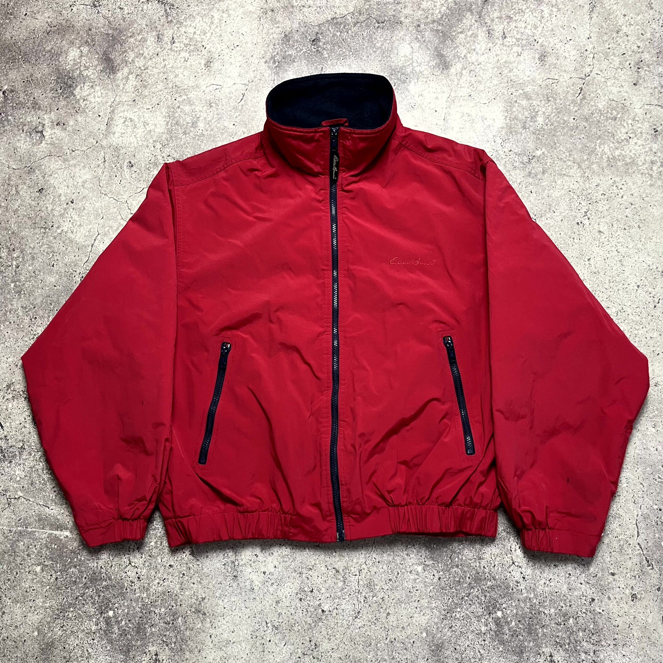 Eddie Bauer Eddie Bauer Nylon Polartec Red Bomber Jacket Size M Size US M / EU 48-50 / 2 - 8 Thumbnail