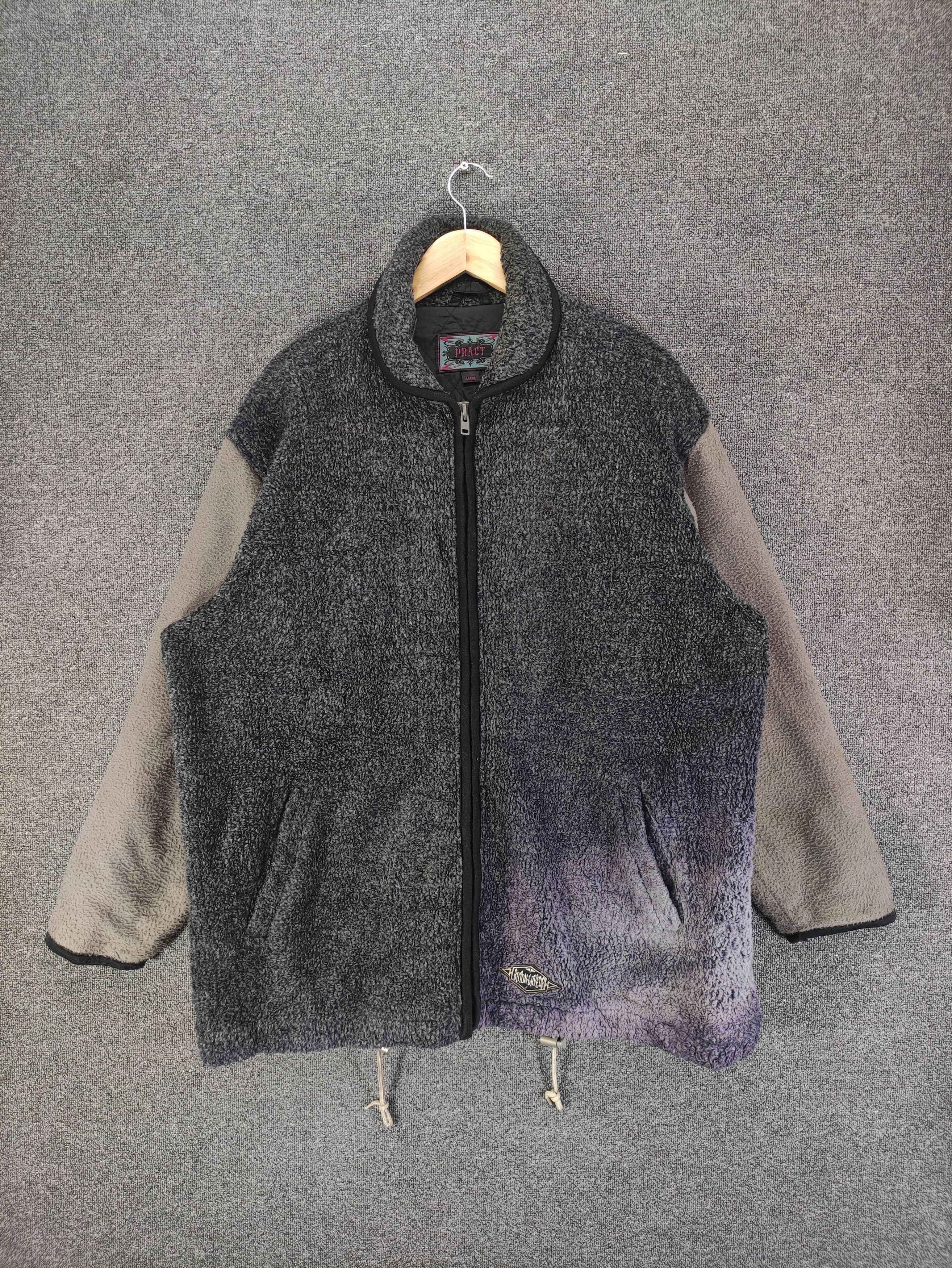 Japanese Brand Vintage Pract Raton Laveur Fleece Faded Jacket Zipper Size US XXL / EU 58 / 5 - 1 Thumbnail