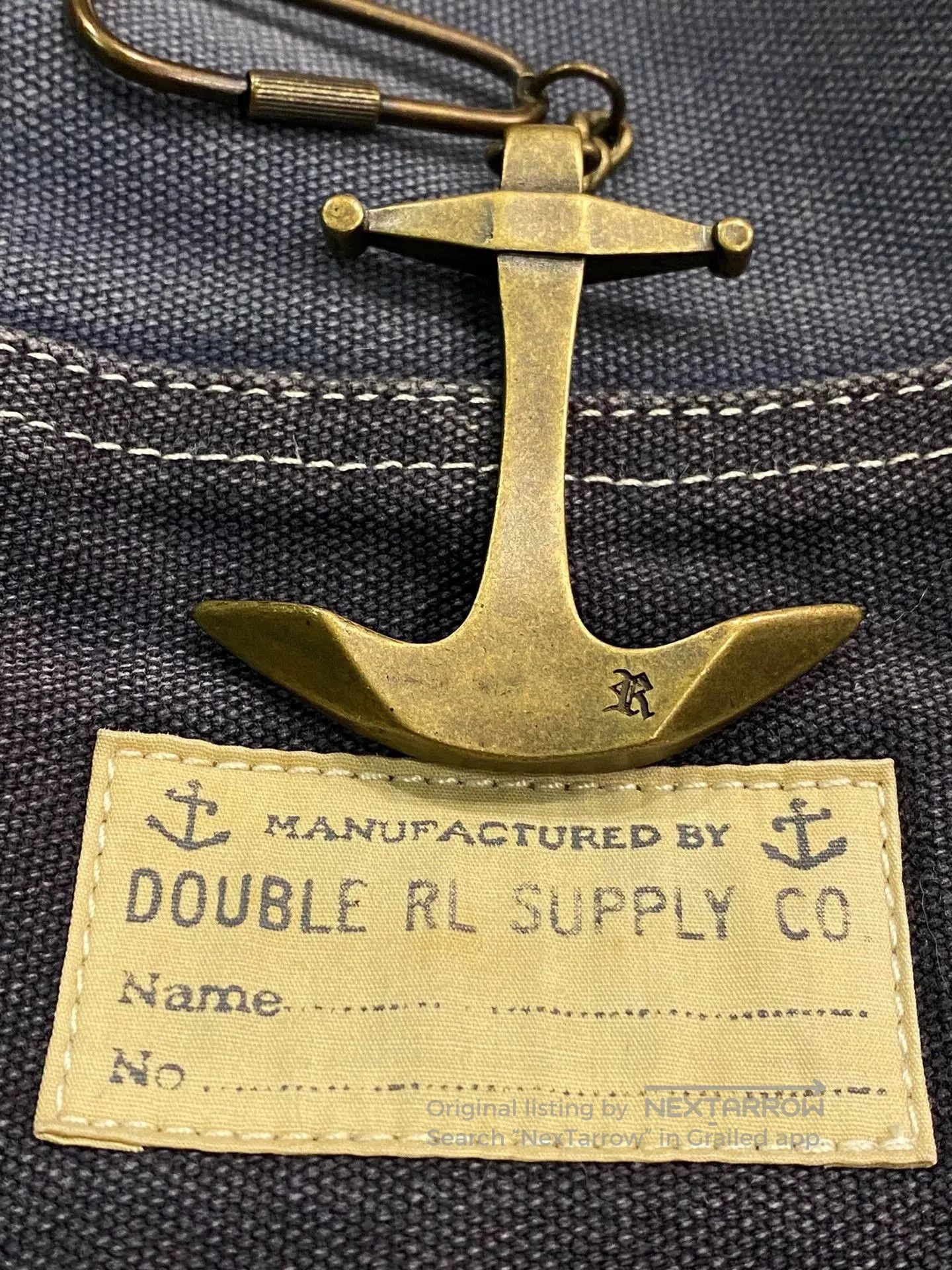 Rugby Ralph Lauren Ralph Lauren Rugby Vintage Anchor Brass Keychain. Size ONE SIZE - 6 Thumbnail