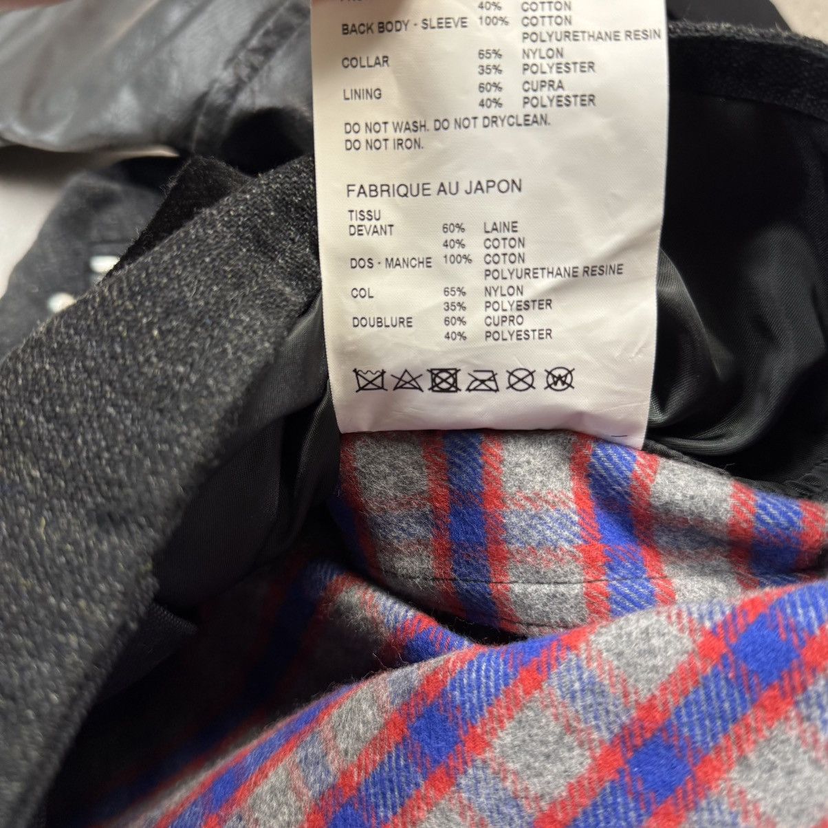 Comme des Garcons × Comme des Garcons Homme Plus Comme des Garcons Homme Nylon Riders Jacket Size US XS / EU 42 / 0 - 6 Thumbnail