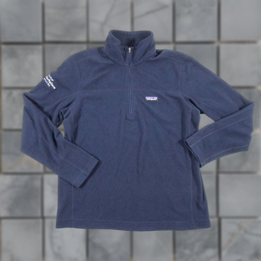 Patagonia Patagonia Sweater Mens Medium Blue Micro D Fleece Pullover Lightweight Outdoors Size US M / EU 48-50 / 2 - 1 Thumbnail