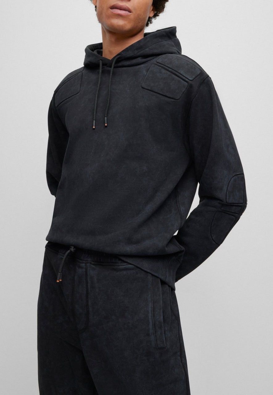 Hugo Boss Hugo Boss Orange Bluza WeFade Black Logo Hoodie Size US S / EU 44-46 / 1 - 2 Thumbnail