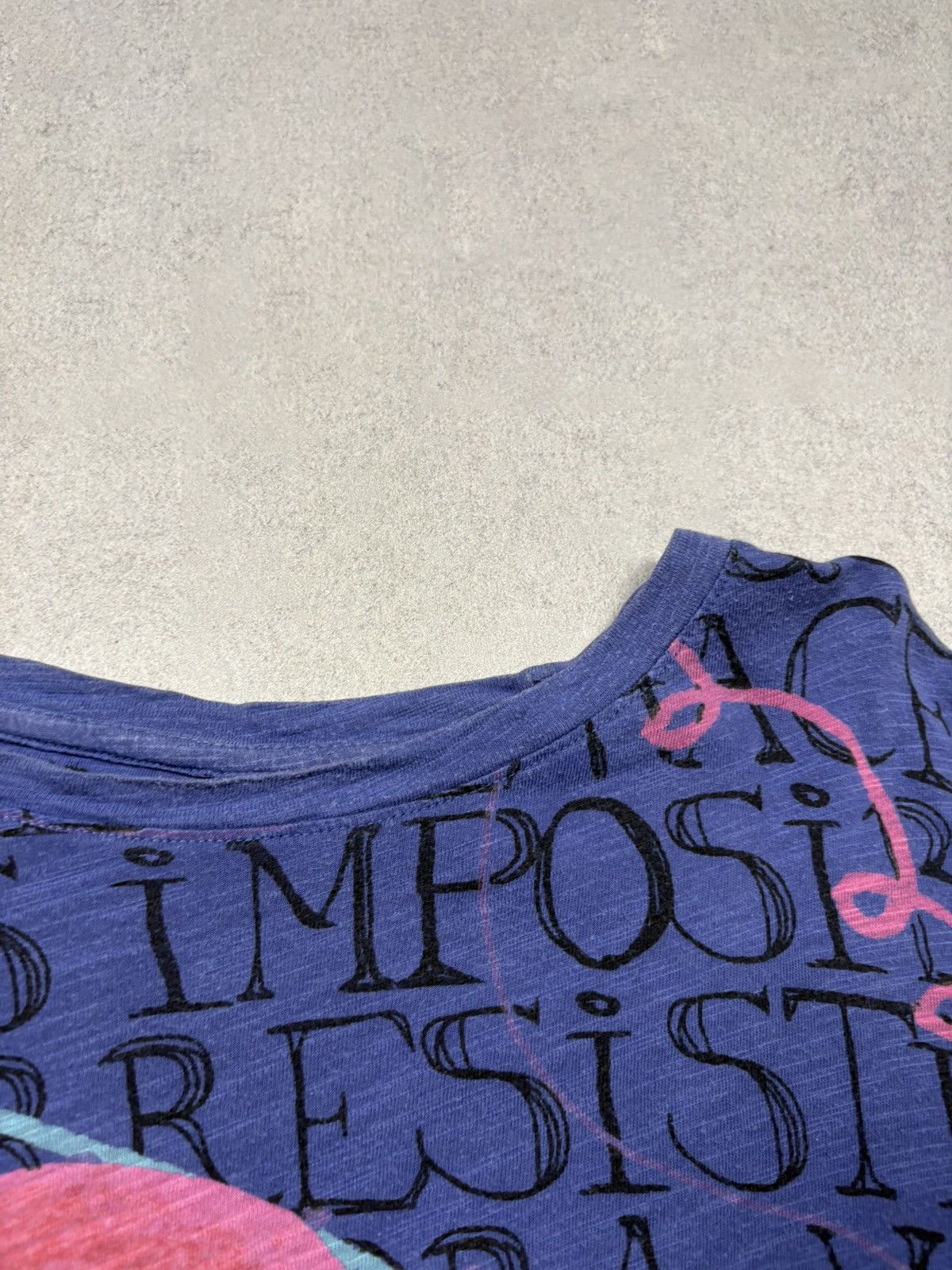 Desigual Desigual Graphic Art Long Sleeve Top XL Blue Abstract Print Size XL / US 12-14 / IT 48-50 - 6 Thumbnail
