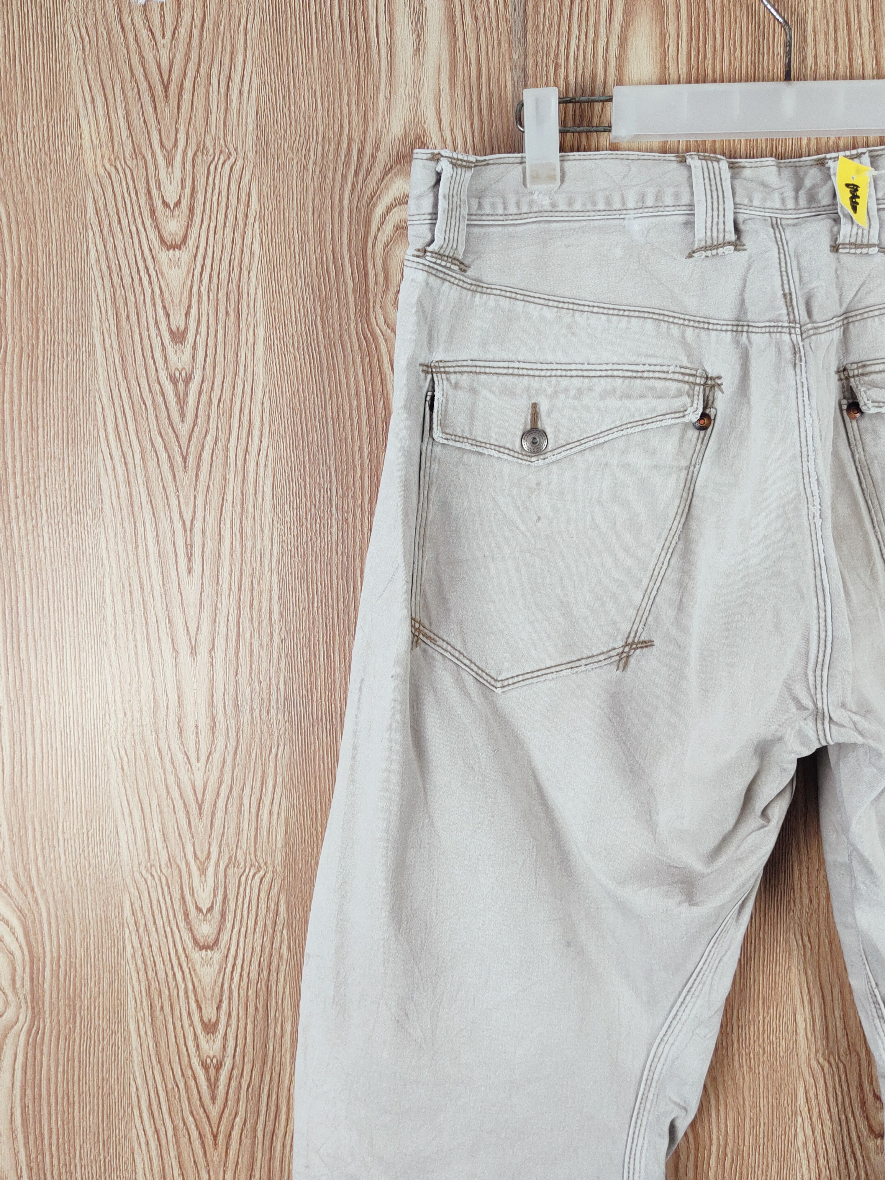 Japanese Brand Evenriver Gray Faded Multipocket Tactical Cargo Pants #W086 Size US 35 - 9 Thumbnail