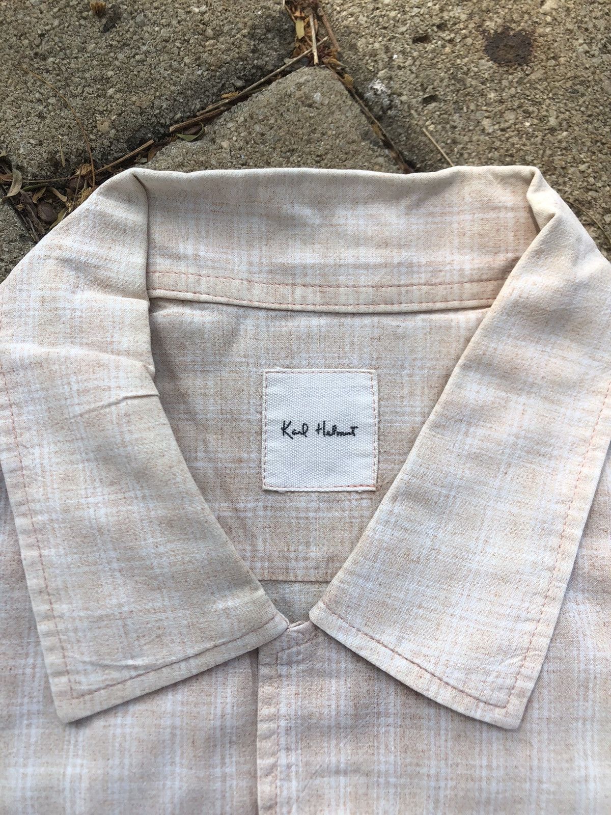 Japanese Brand × Karl Helmut × Vintage Karl helmut shirt vintage Size US M / EU 48-50 / 2 - 3 Thumbnail