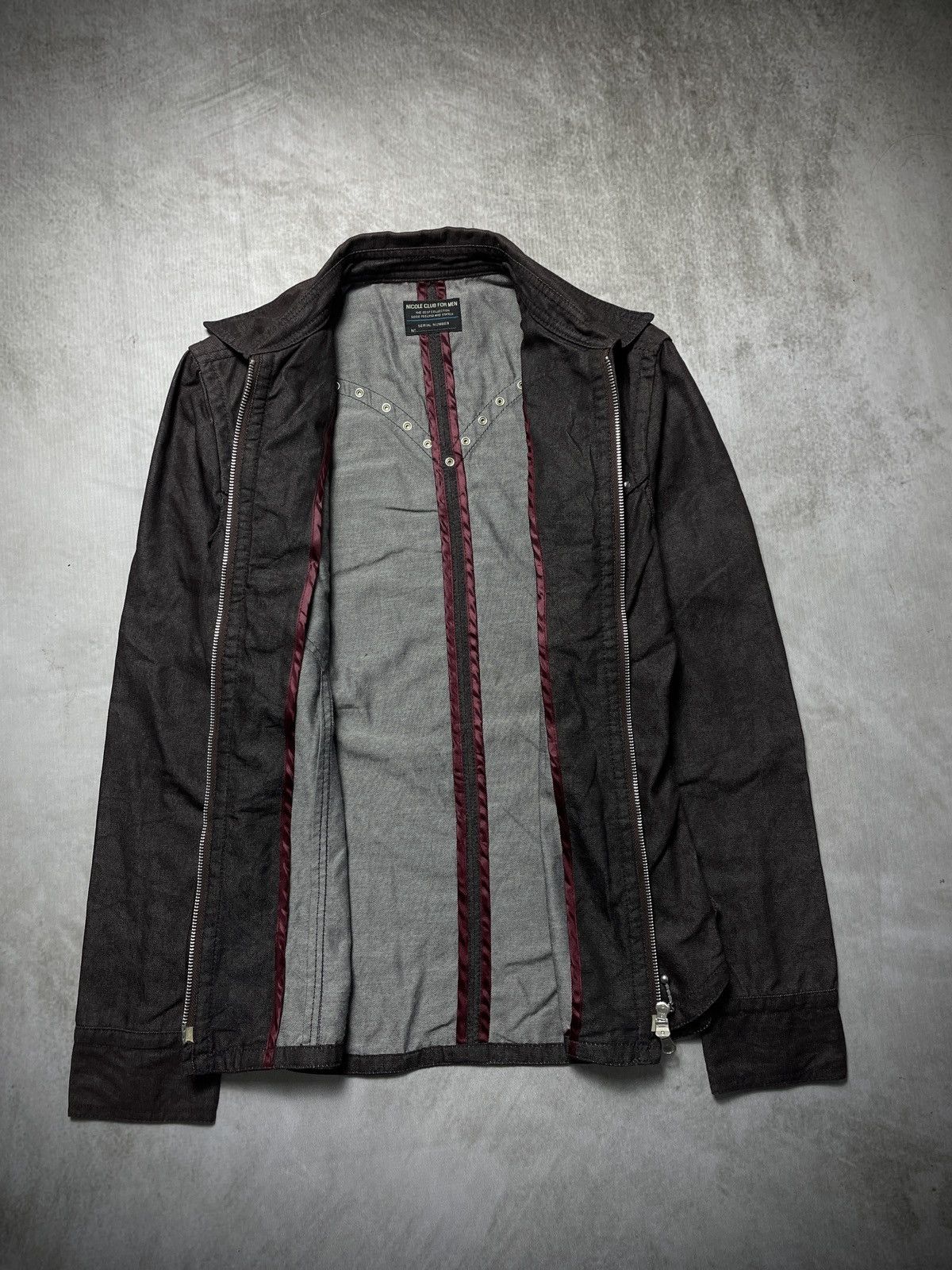 14th Addiction 2000’s NCFM - Vkei Style Studded Western Zip Jacket Size US M / EU 48-50 / 2 - 8 Thumbnail