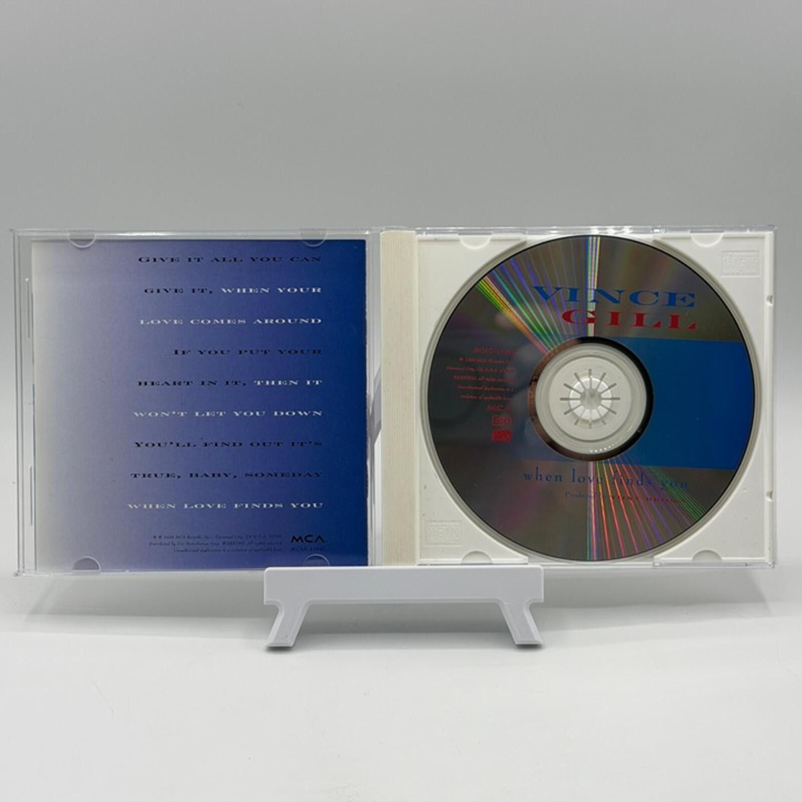 Other Vince Gill - When Love Finds You (1994) - Audio CD - Country Size ONE SIZE - 3 Thumbnail