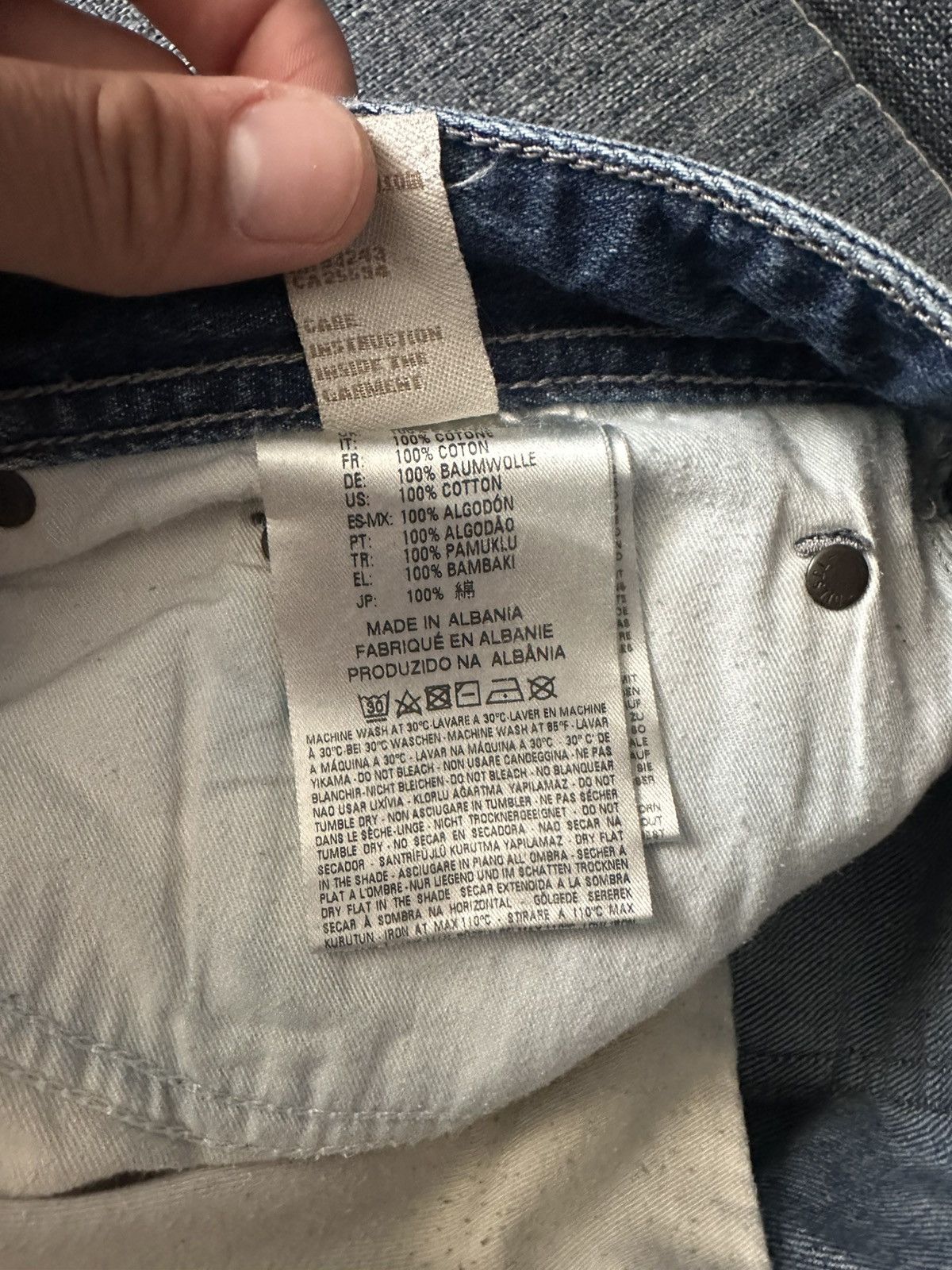 Diesel × Vintage Diesel Industry Jeans – Vintage Style Size US 34 / EU 50 - 7 Thumbnail