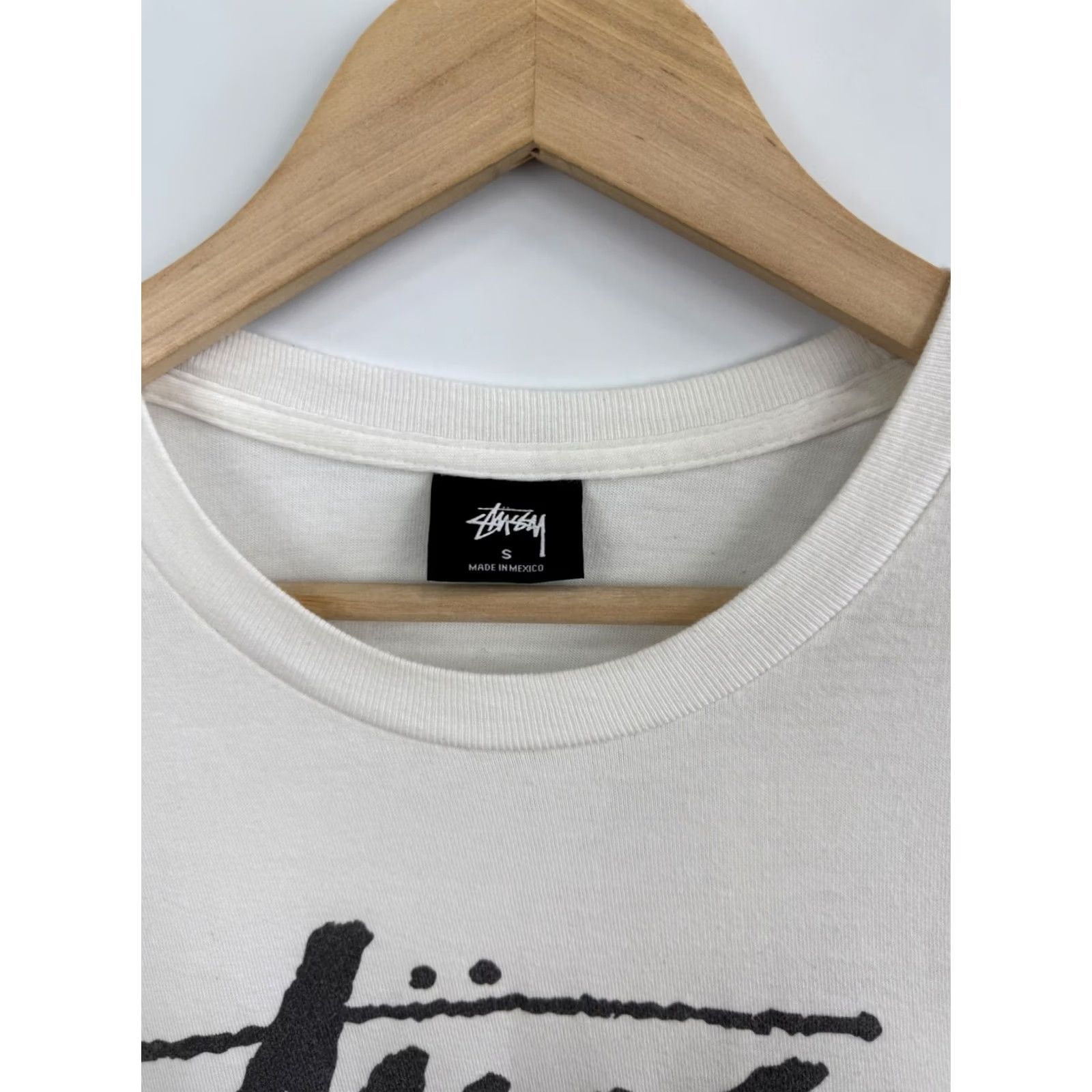 Vintage Stussy World Tour Long Sleeve Shirt Men S White USA Y2K Size US S / EU 44-46 / 1 - 6 Thumbnail